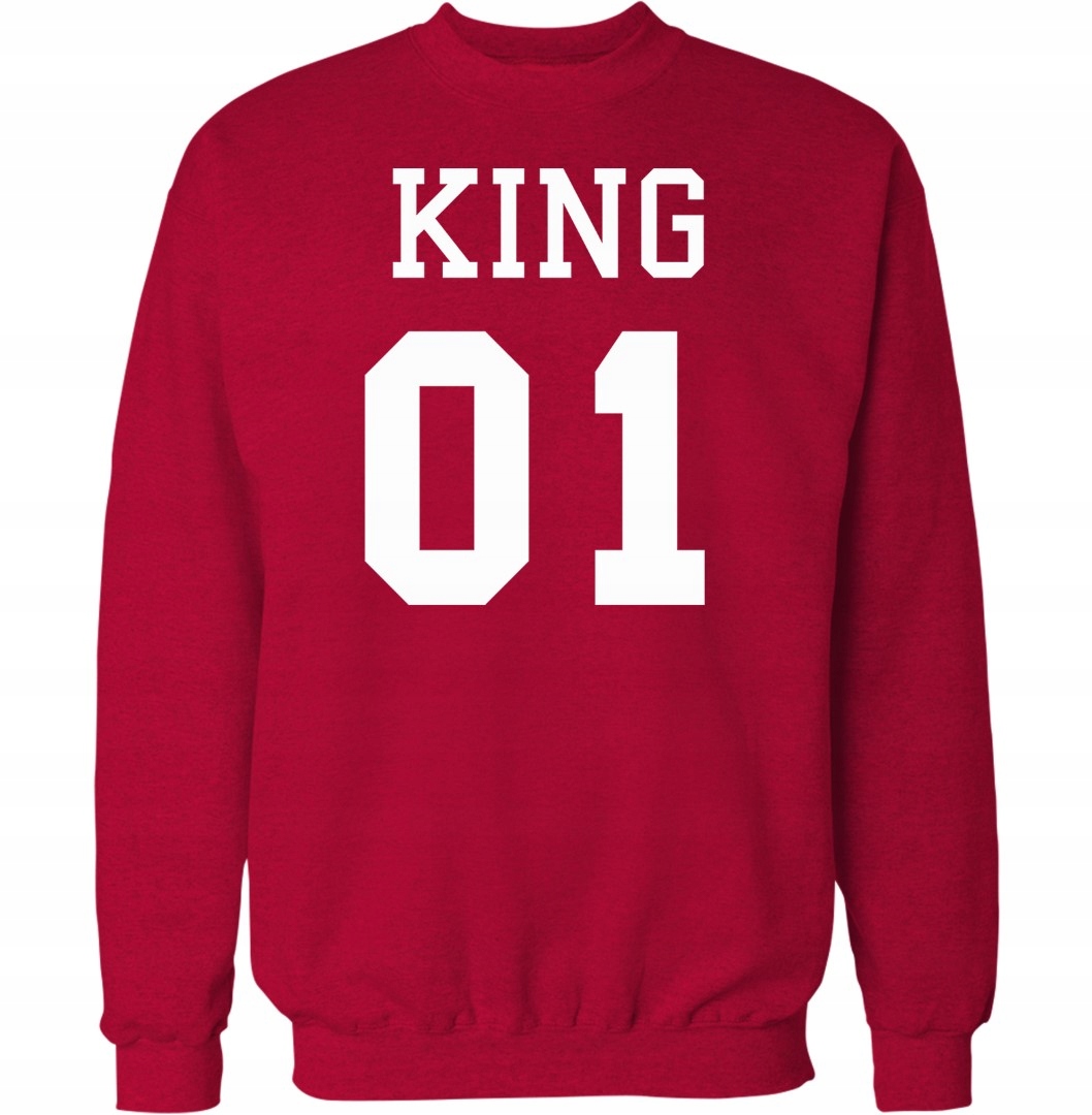 

Bluza King Queen PARY-04 czerwona r.M