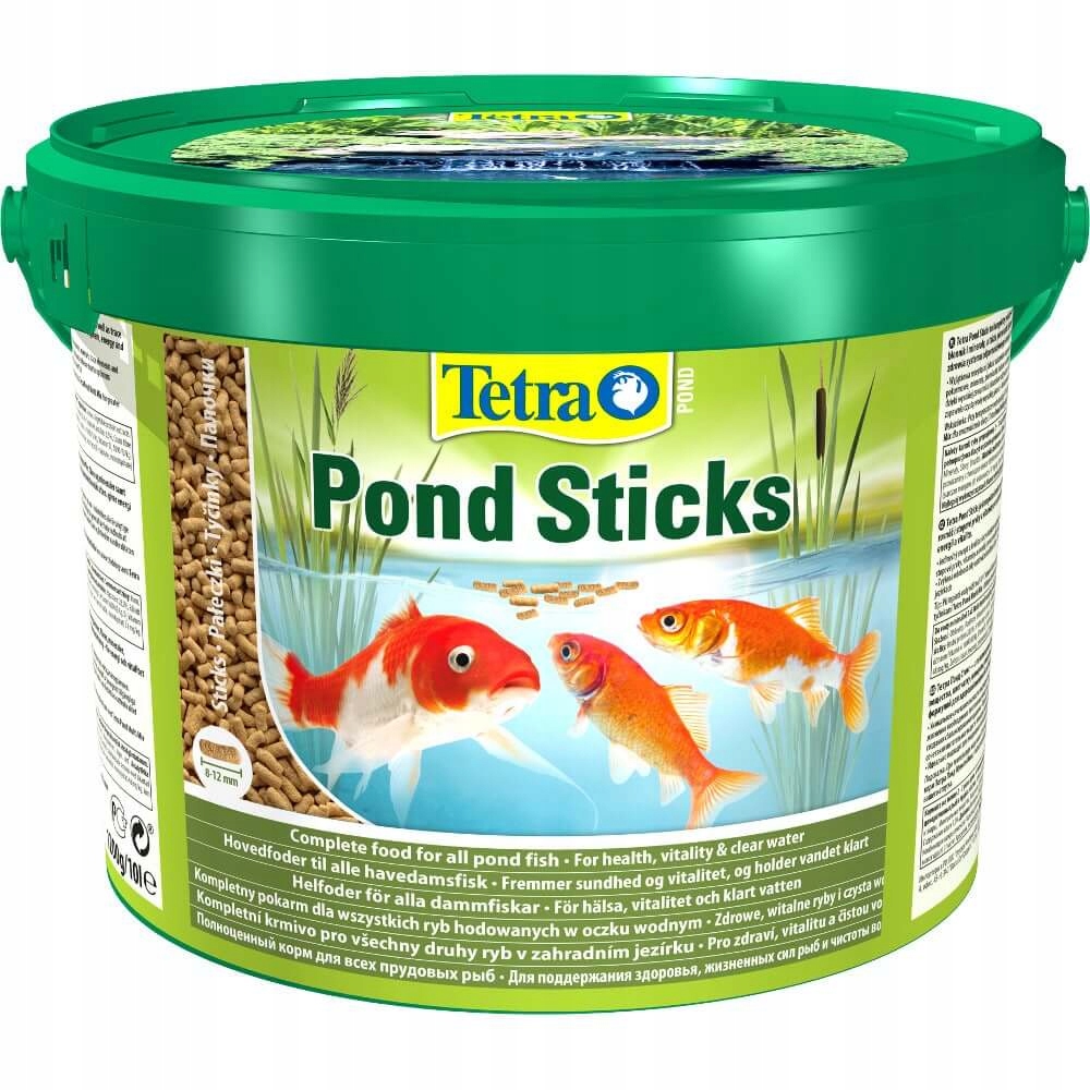 Tetra Pond Sticks 10L - 1,2kg Pokarm dla ryb oczko Postać pałeczki