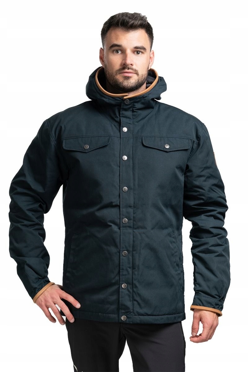 Fjallraven Pánská péřová bunda Greenland No. 1 Down, tmavě modrá