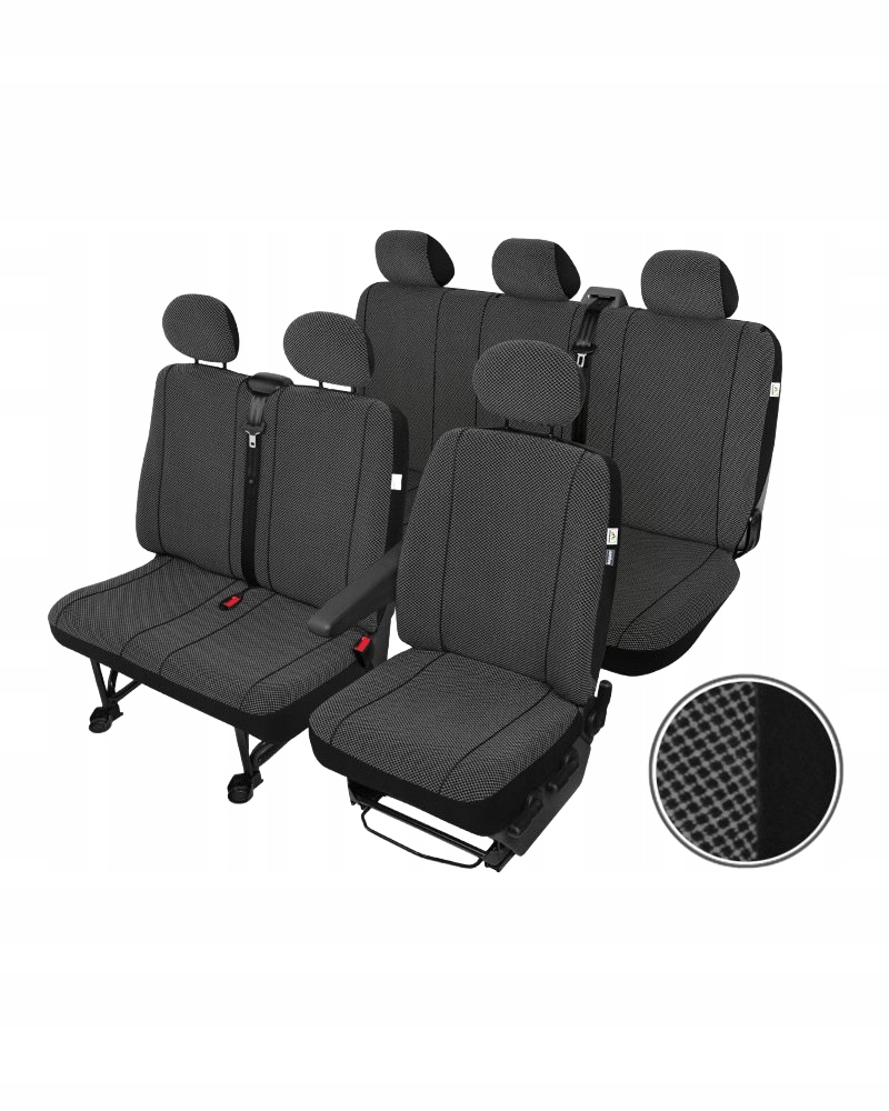 Komplet (I+IIrząd) 6os.do TRANSIT V,VI,VII,VIII CRAFTER I,II LT BOXER I,II