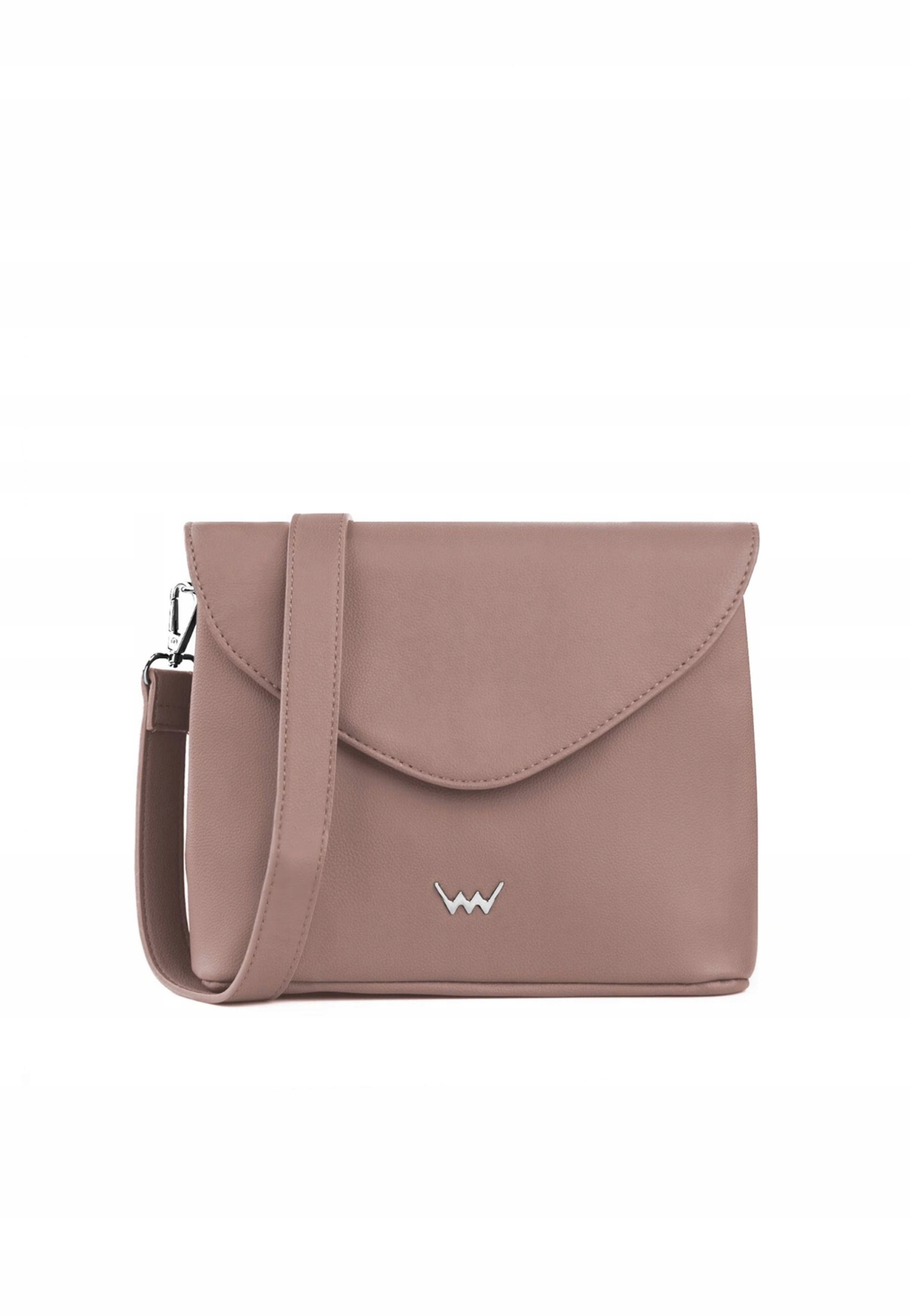 Crossbody kabelka Vuch Liorga růžová koženková 24 cm