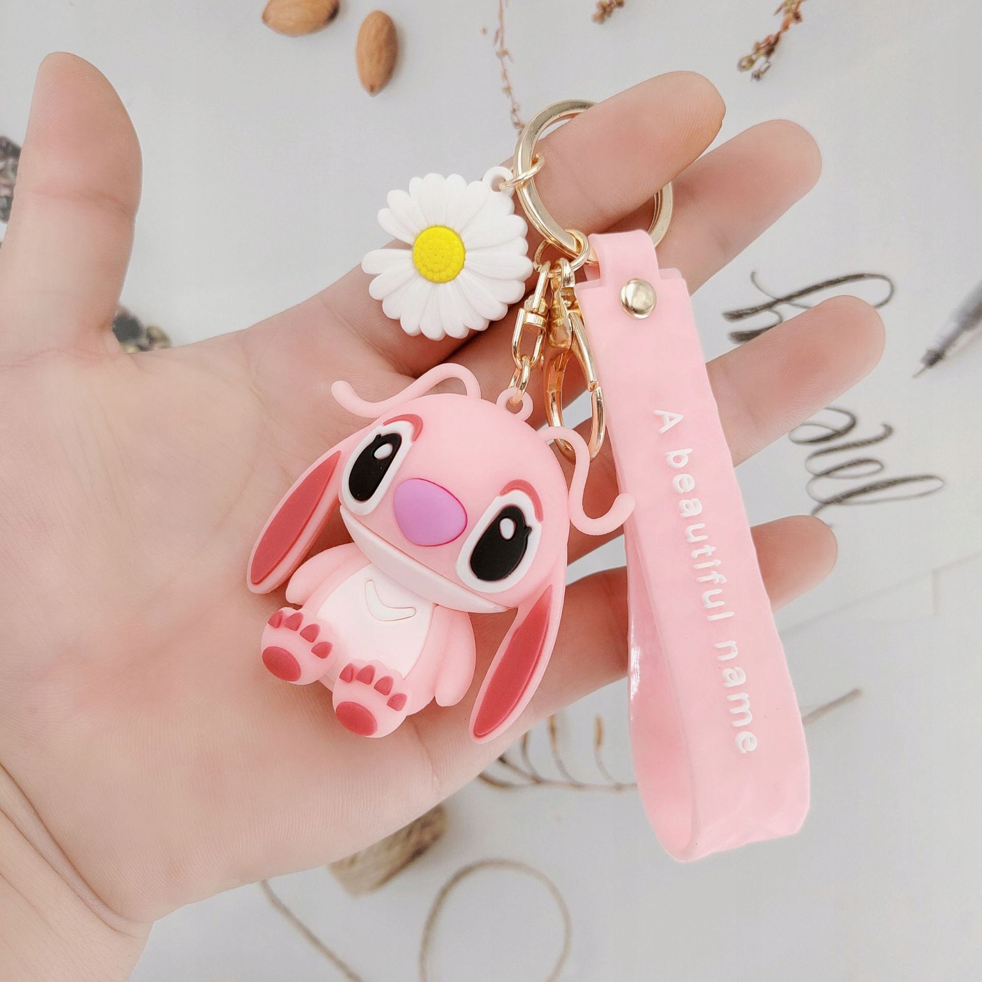 STICH RÓŻOWY BRELOK BRELOCZEK ZAWIESZKA DO KLUCZY Marka Inna marka