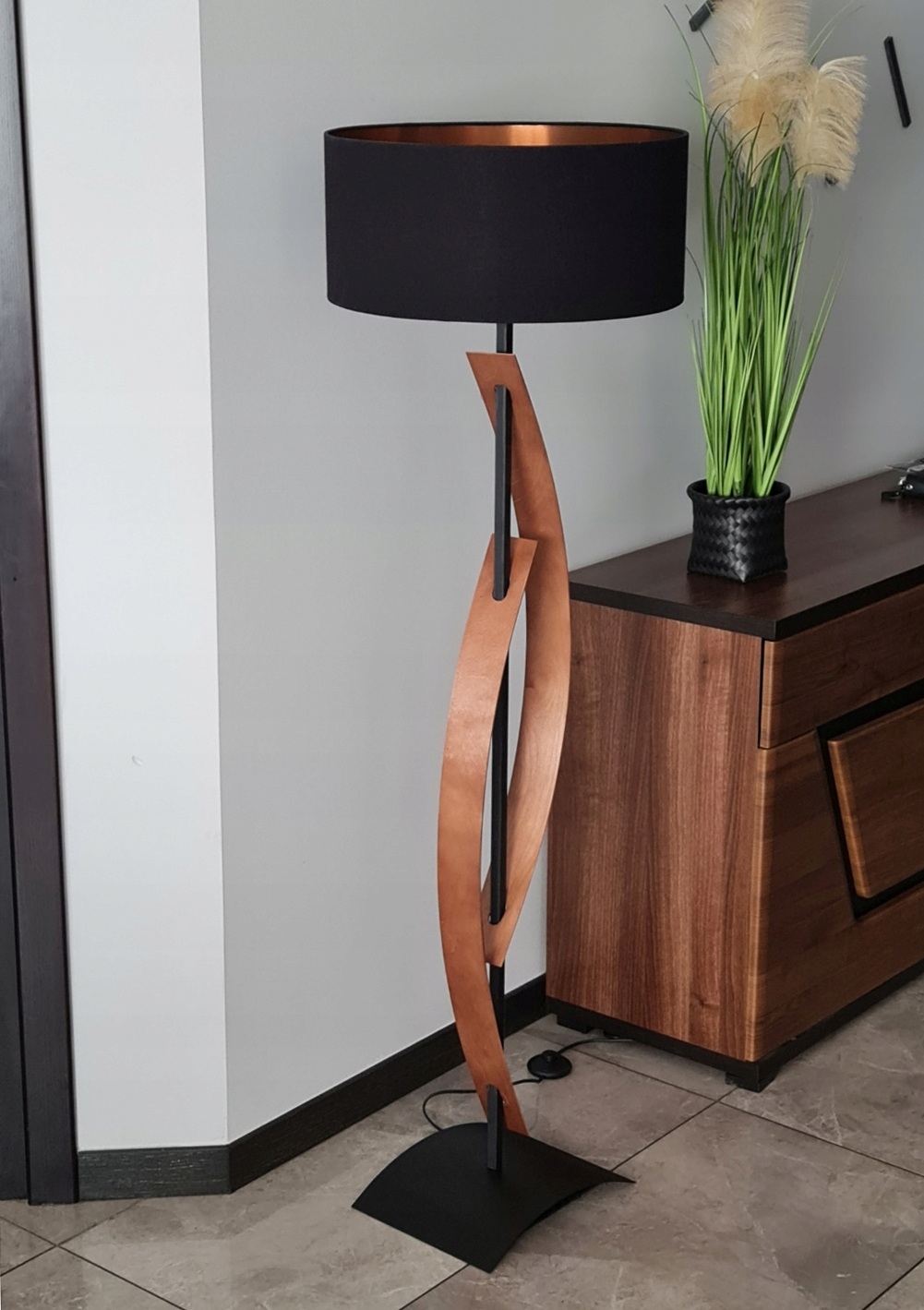 LAMPA STOJĄCA/PODŁOGOWA 096-ST LED ABAŻUR SALON SYPIALNIA POKÓJ BIURO EAN (GTIN) 5905471210048