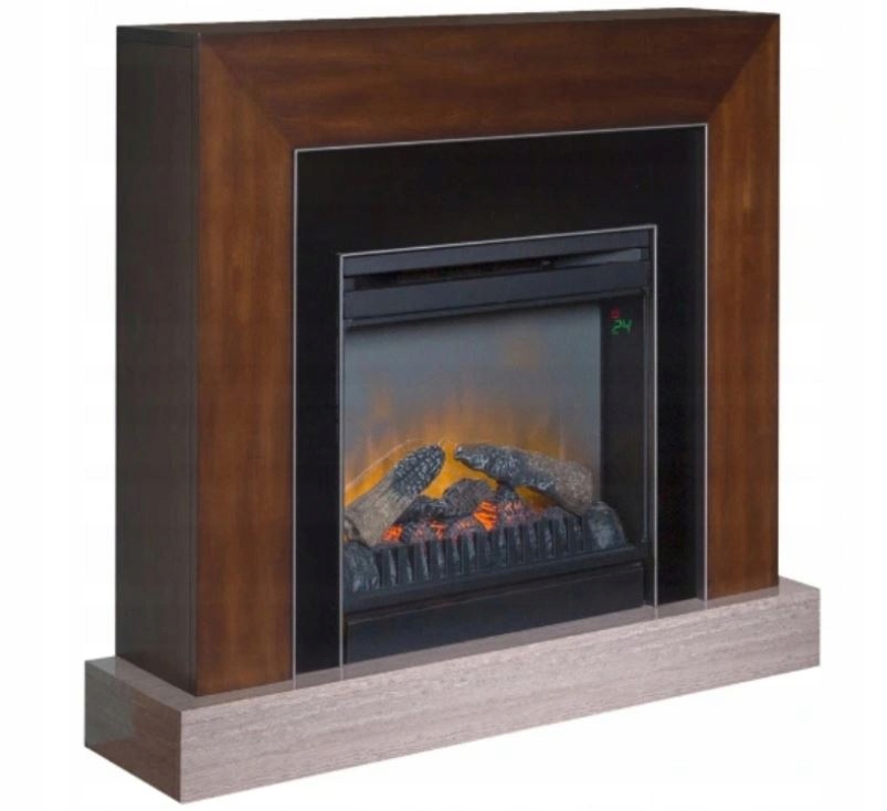 Kominek elektryczny Dimplex ECO LED CIEMNY ORZECH