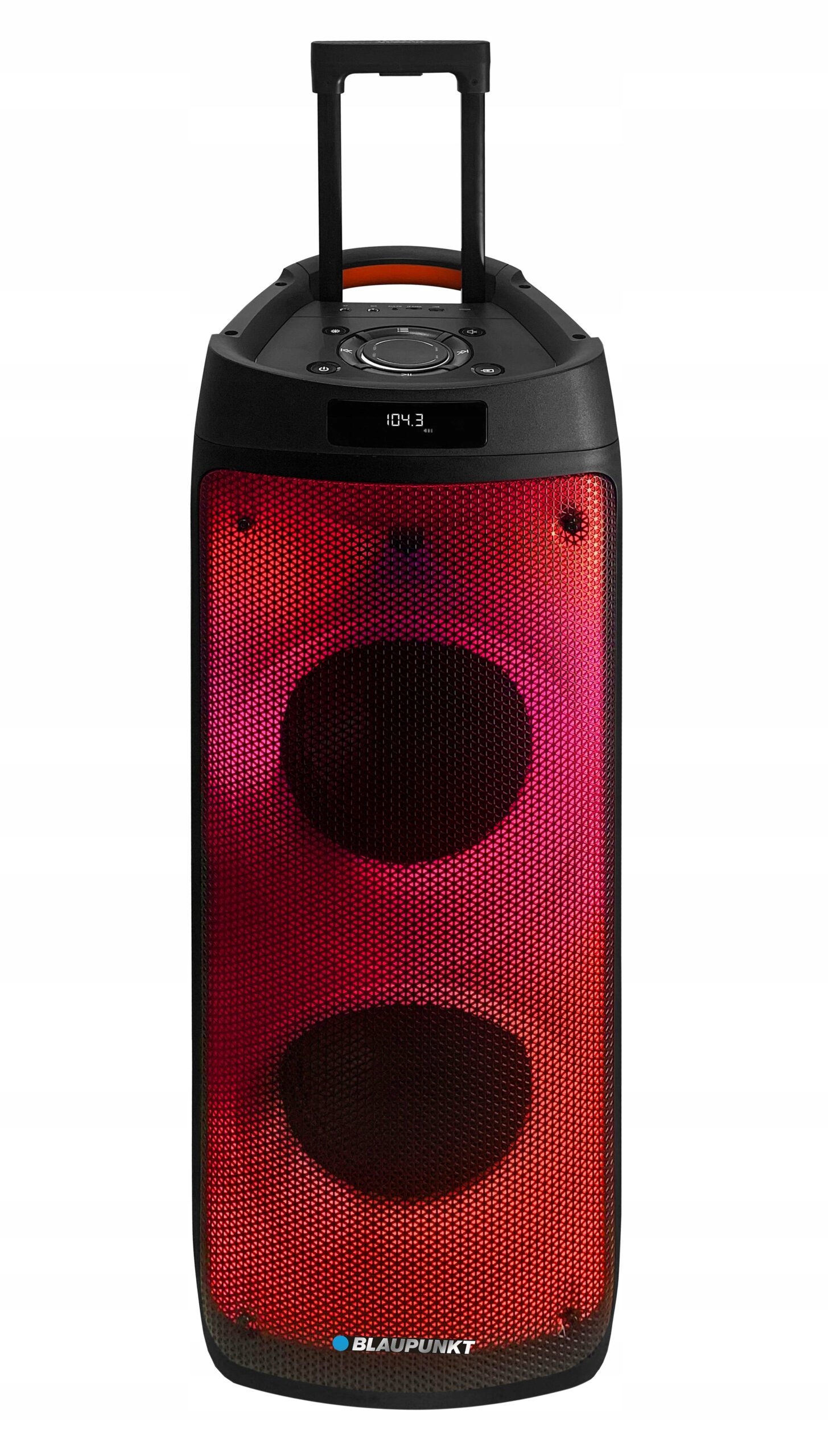 Blaupunkt PB08DB Přenosný reproduktor PartyBox Bluetooth s karaoke a 2 mikrofony