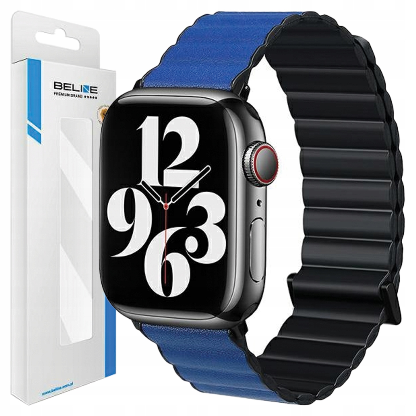 Beline Pasek Apple Watch Do 42 44 45 49MM Magnetyczny Komfortowy Wymienny