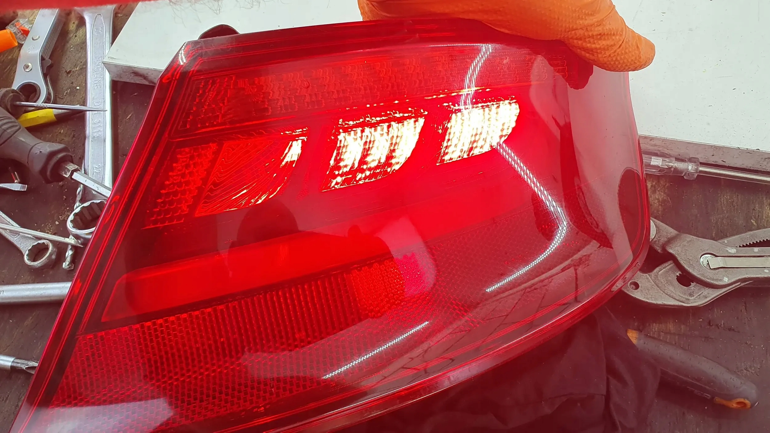 Audi A3 S3 8V4 Sportback 12-16 LED right light rear rear part