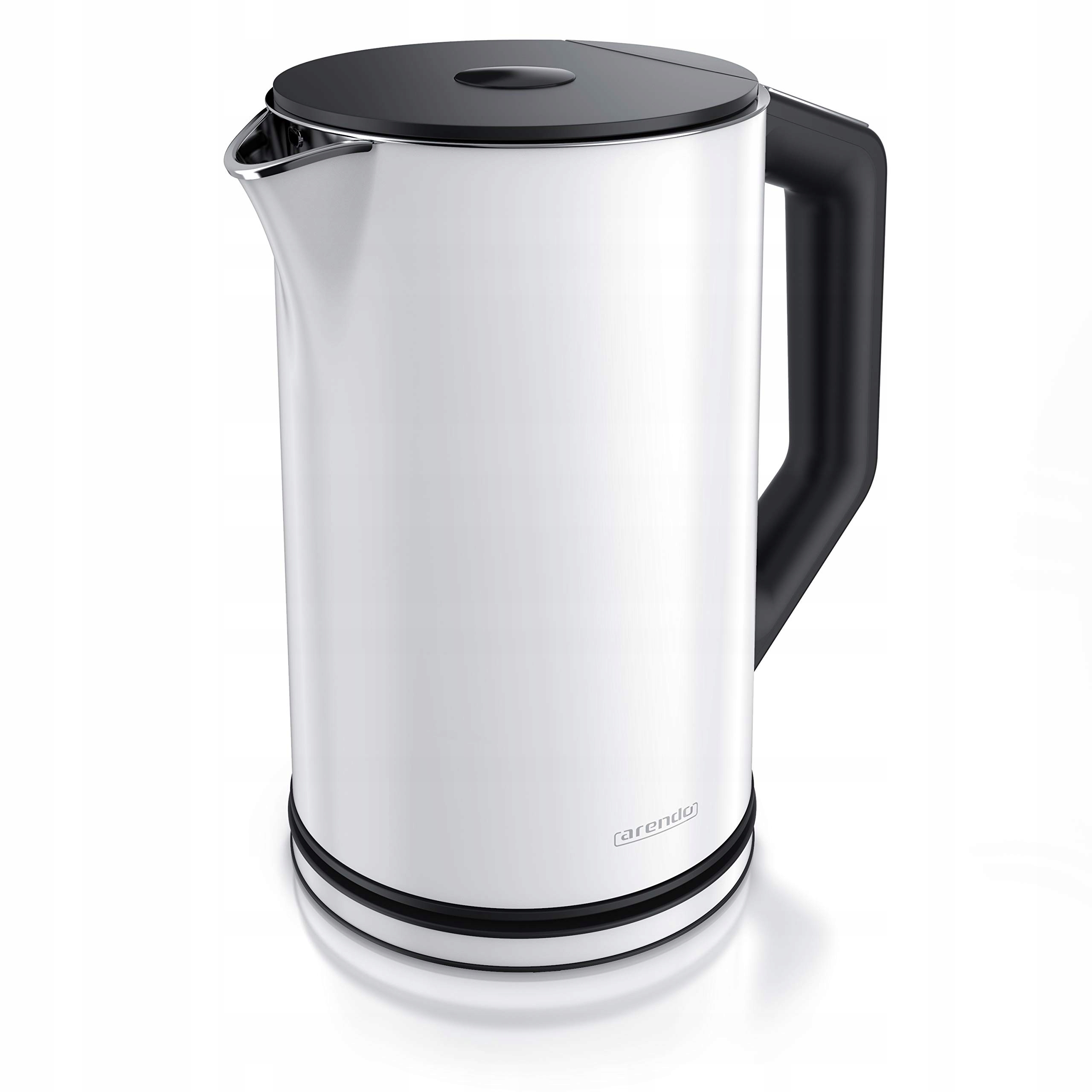 ARENDO Elektryczny Czajnik 1,5L 2200W Biały, Temp. 40-100°C — miniatura 4