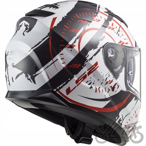 KASK LS2 FF320 STREAM EVO TACHO WHITE BLACK RED M Producent inny