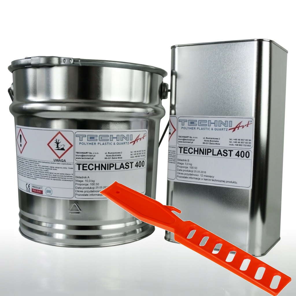 

Techniplast 400 1.5kg żywica epoksydowa