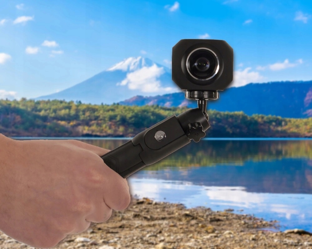 SELFIE STICK ZE STATYWEM PILOT BEZPRZEWODOWY Długość minimalna 28 cm