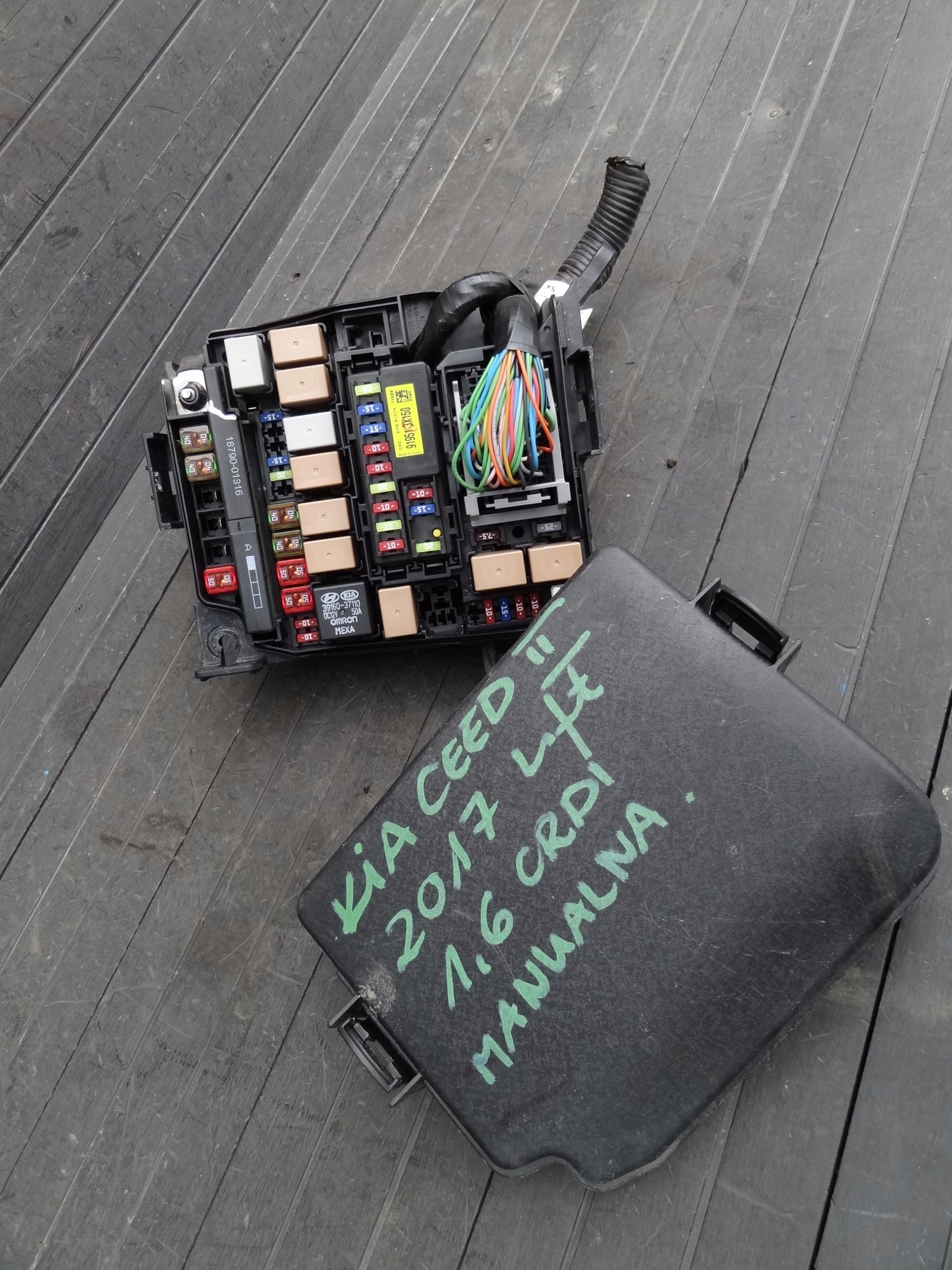 kia CEED II 2017 1,6 блок