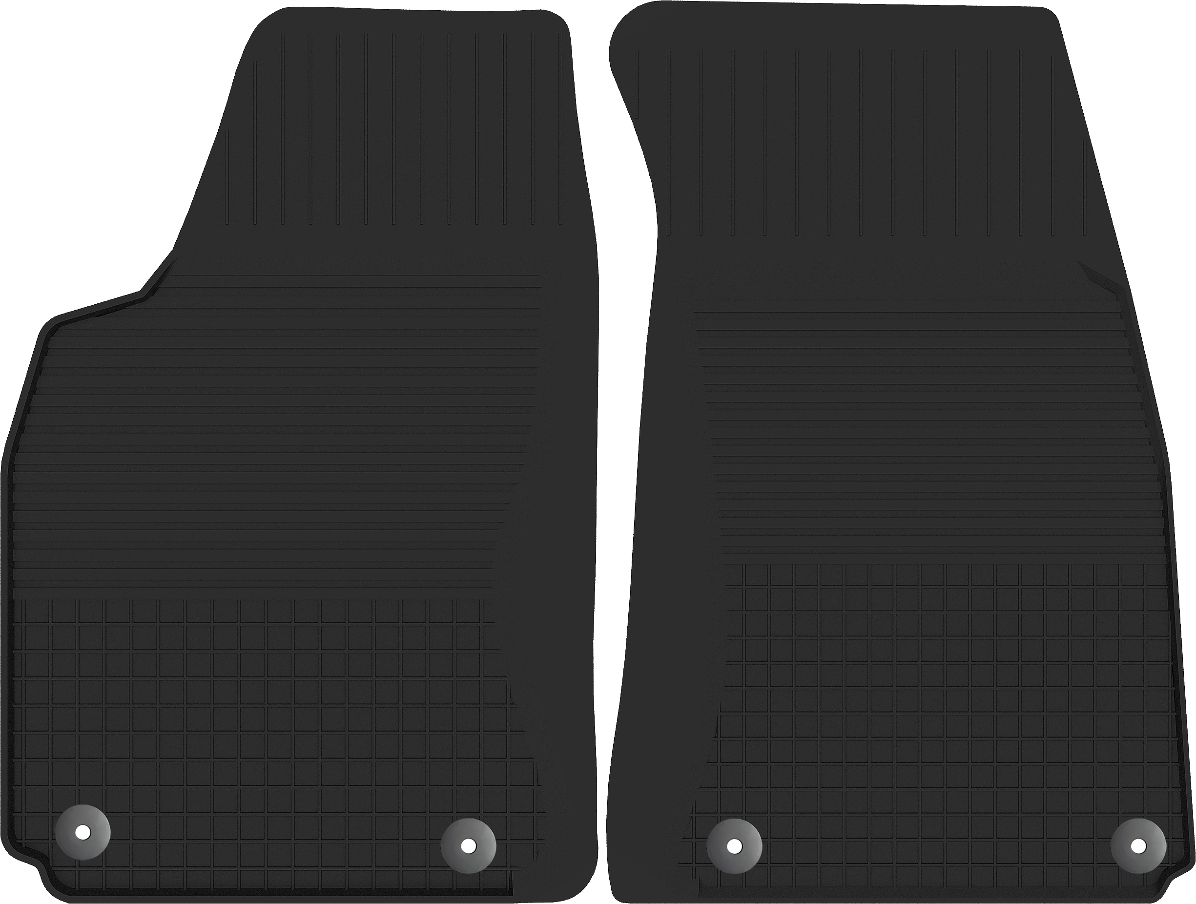 Dywaniki gumowe NA PRZÓD TOYOTA AVENSIS II / 2 T25