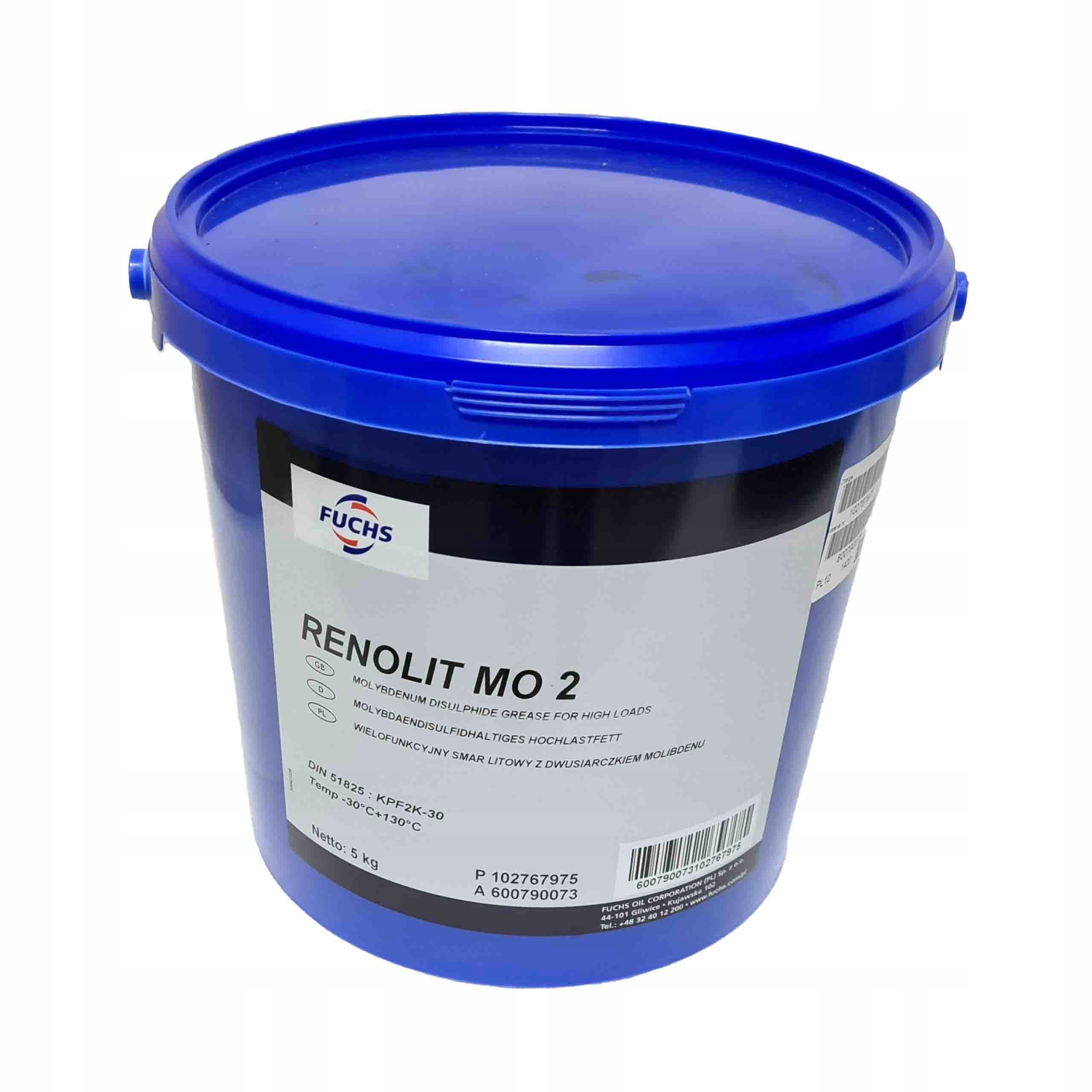 SMAR FUCHS Renolit MO 2 5kg Fuchs