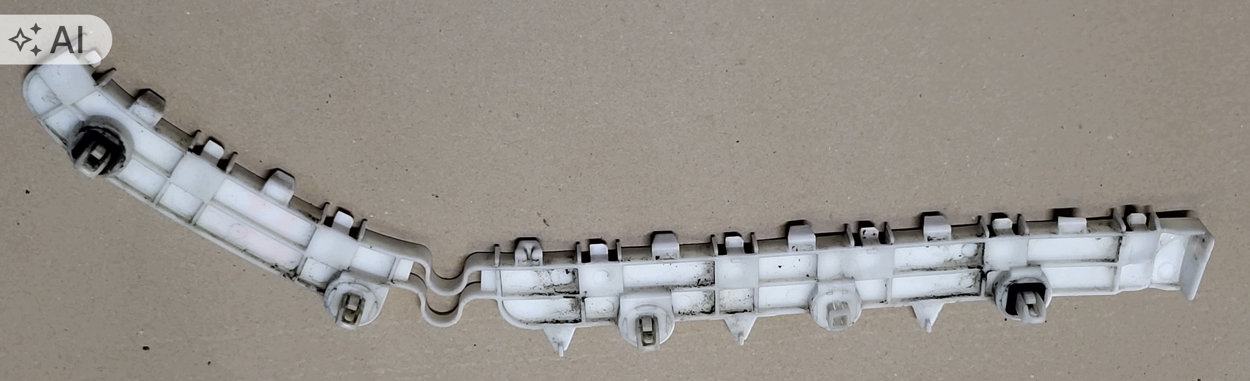 bumper bracket holder console left rear part rear MITSUBISHI OUTLANDER III