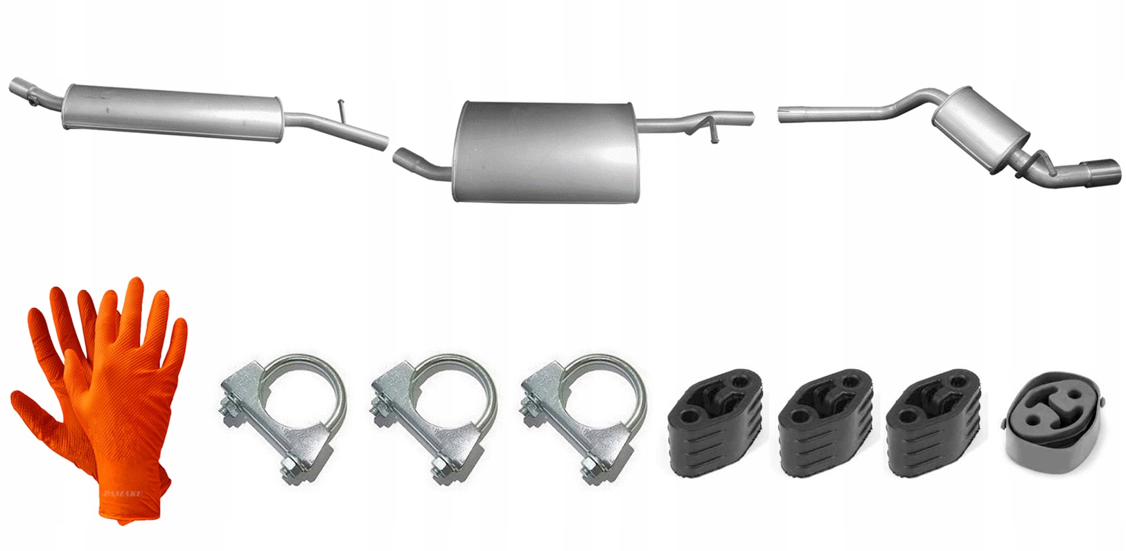 Dacia Duster 1.6 SCe 4x4 84kW (2015-01/2018) Výfukový Systém Tlumič