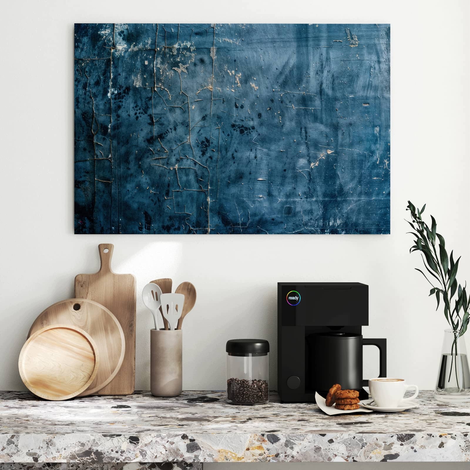 Magnetická tabule Staré Kamienna stěna 90 × 60 cm