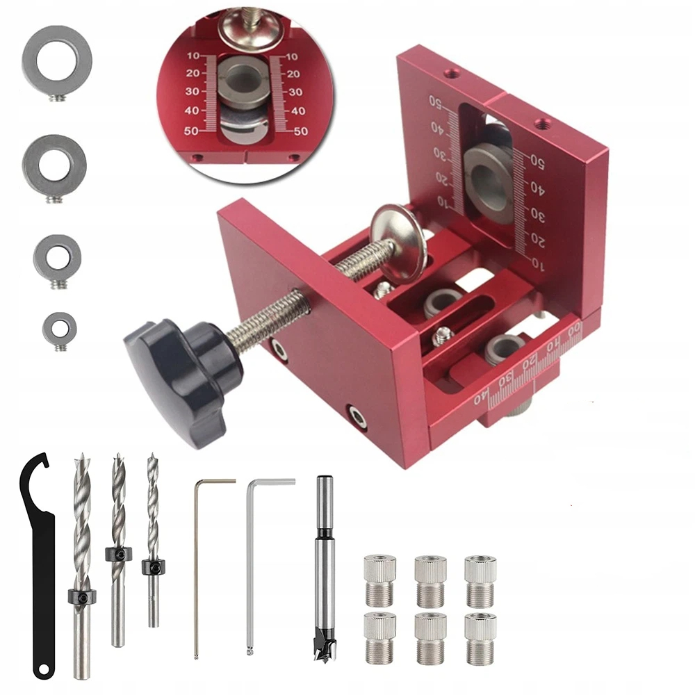 Vrtací Šablona S Velkou Upínací Silou 0-60 MM Pro Přesné Polohování