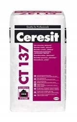 tynk mineralny Ceresit Ct 137 ziarno 2 mm biały 25 kg do malowania