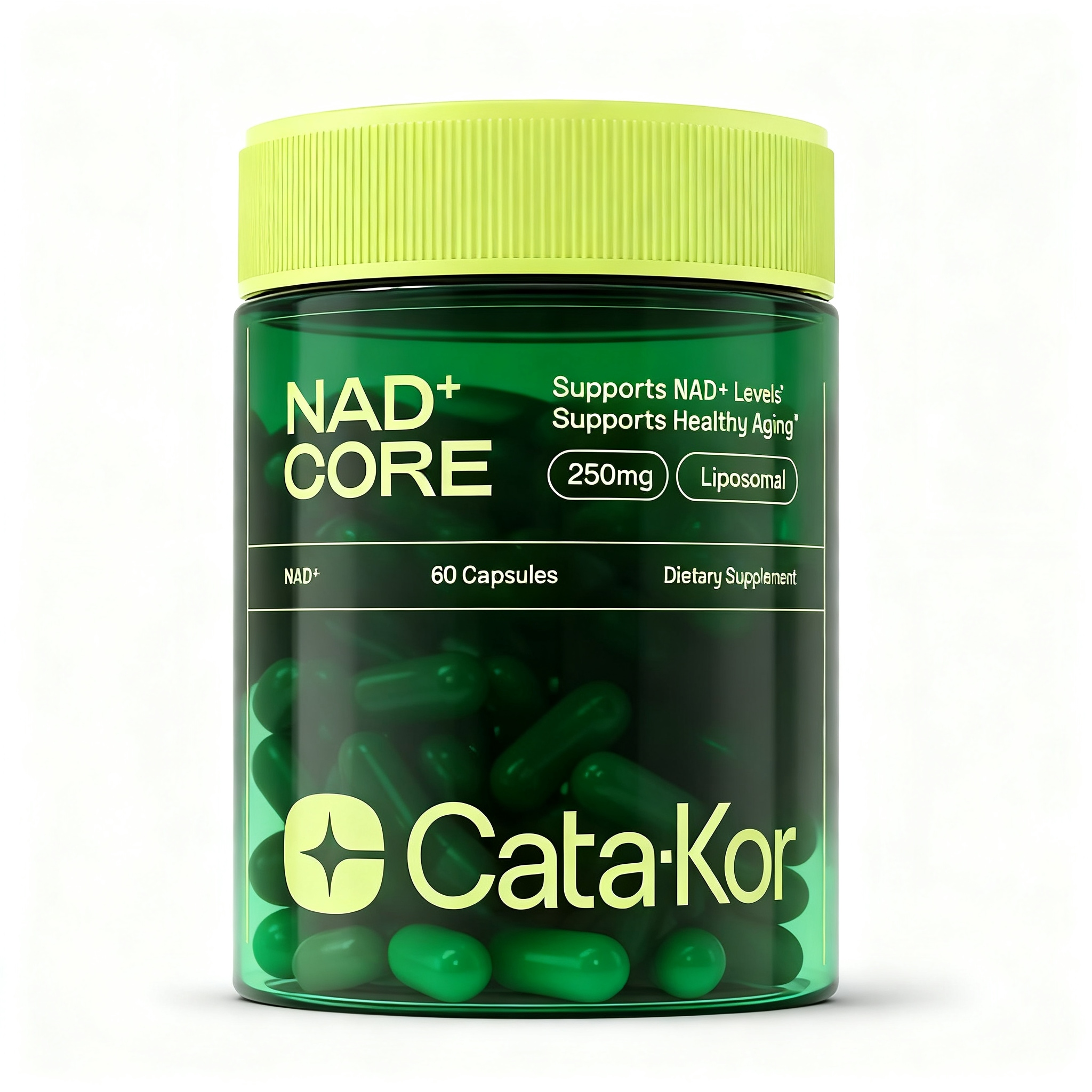 Zamiennik suplementu – Liposomalny suplement NAD+, NAD CORE, 60 kapsułek