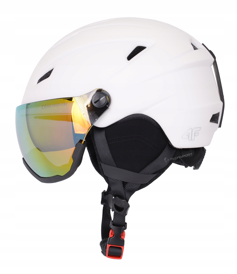 4F Kask Narciarski Z Szybą Wizjer rozm L/XL 58-61cm