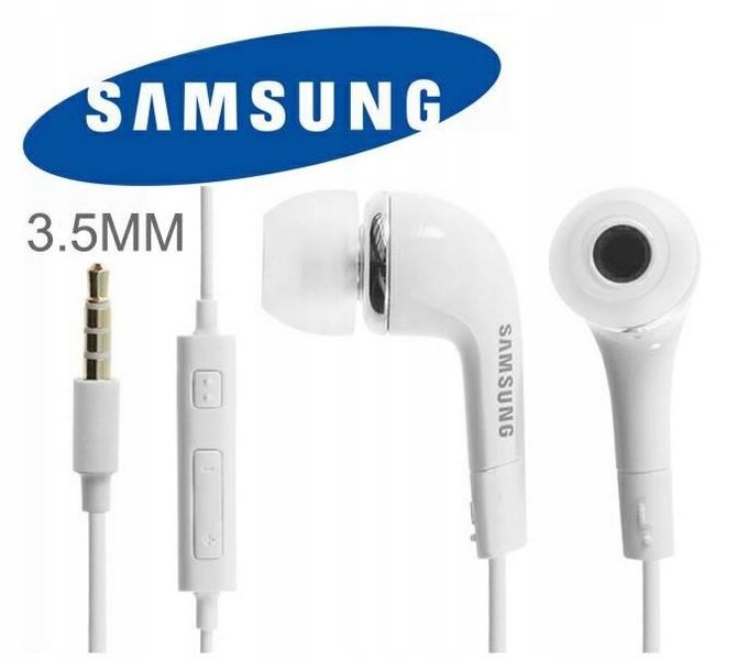 

Oryginalne Słuchawki Samsung EHS64+VOL 3,5 MM Nowe