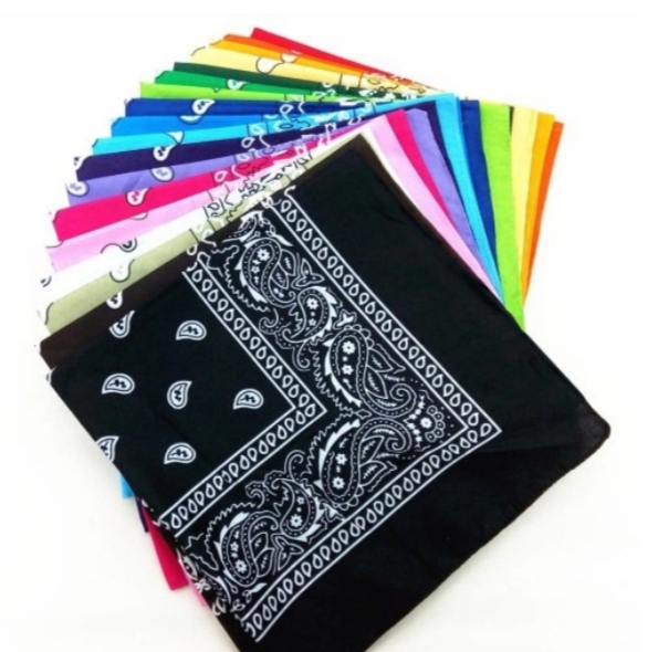 BANDANA CHUSTKA BANDAMA BANDAMKA APASZKA fiolet Marka bez marki