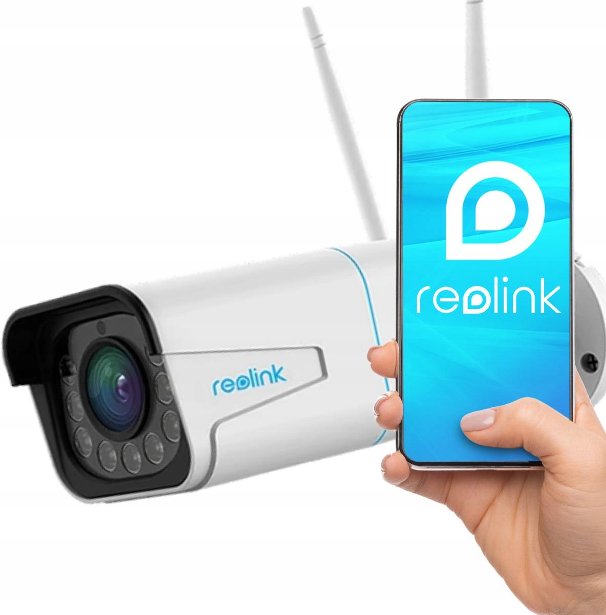 Kamera Ip Reolink RLC-511WA 5MP zoom wifi 2,4 i 5Ghz