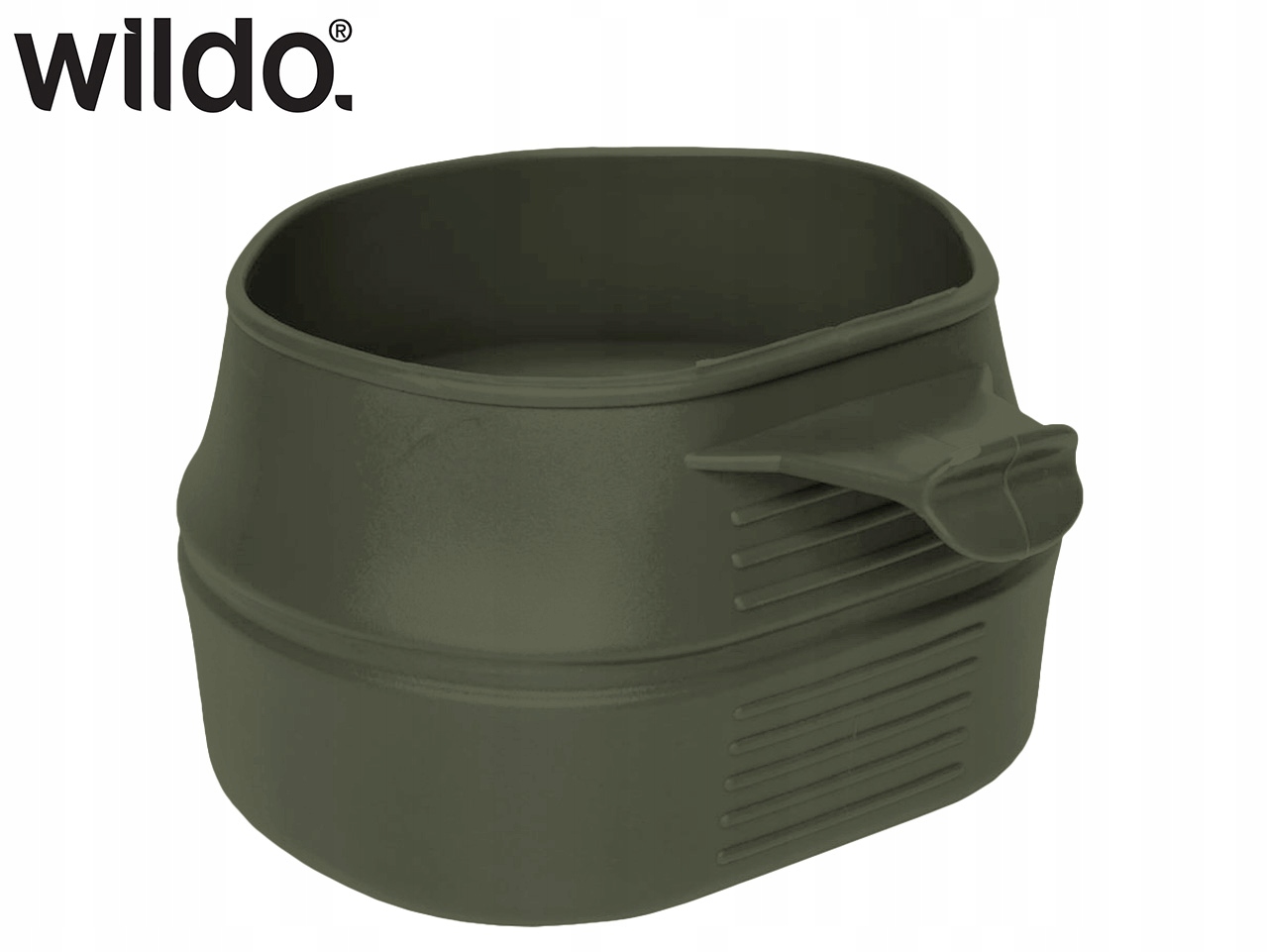 Naczynia Turystyczne Zestaw WILDO CAMP DUO Menażka Kubek Niezbędnik Olive Materiał polipropylen