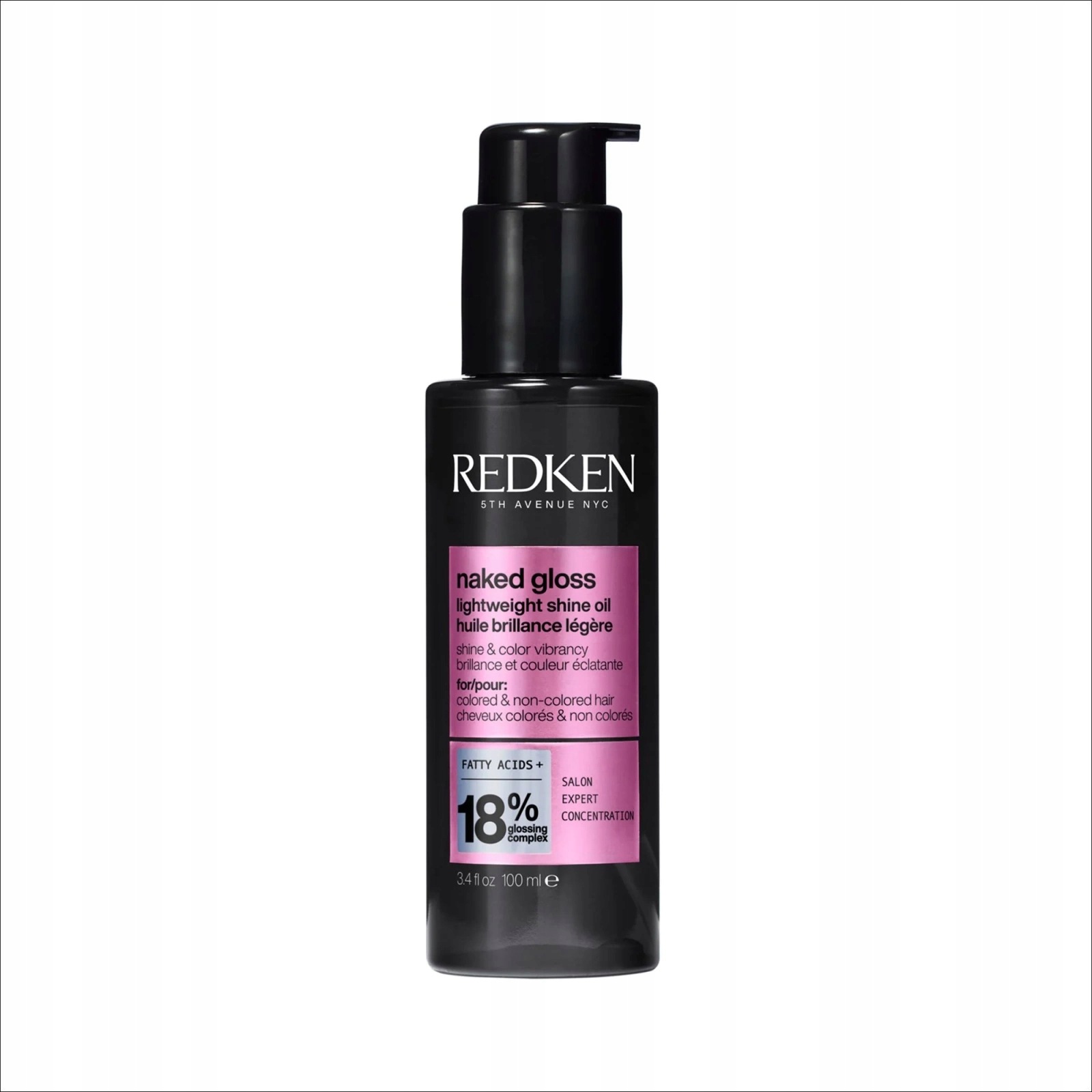 Redken Acidic Color Naked Gloss ultralehký lešticí olej 100 ml