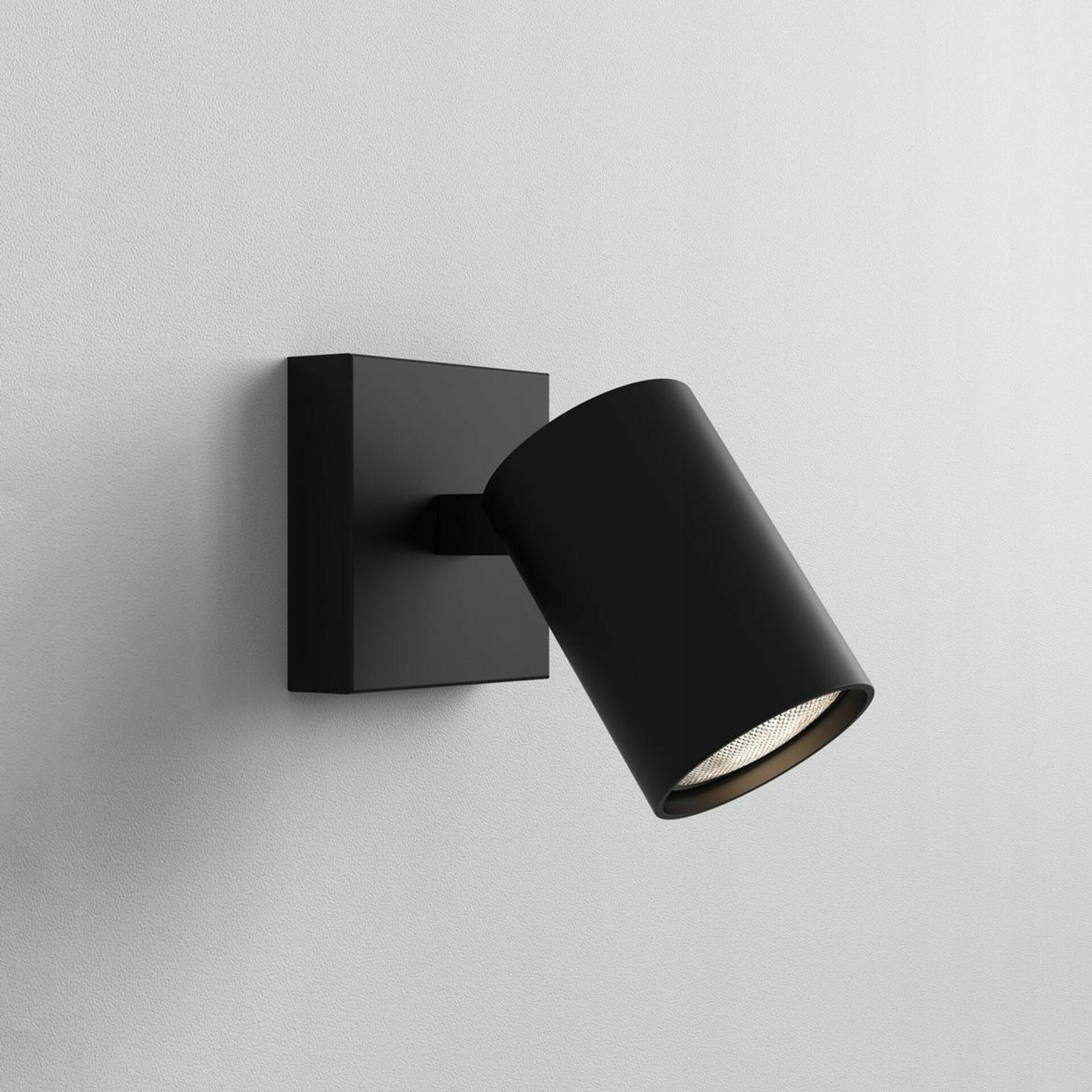 Astro Ascoli Single bodové svietidlo GU10 čierna, smerové, IP20, kov