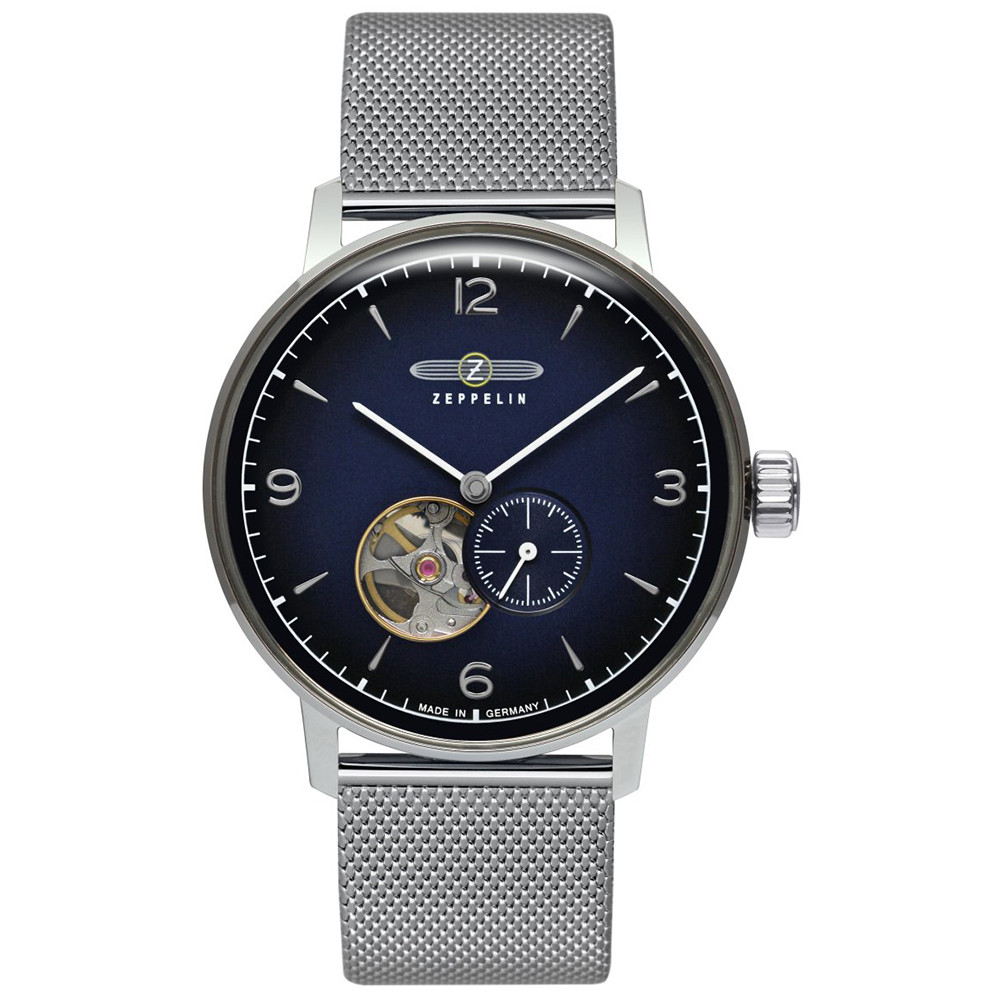 Pánské Hodinky Zeppelin 8066M3_N stříbrné