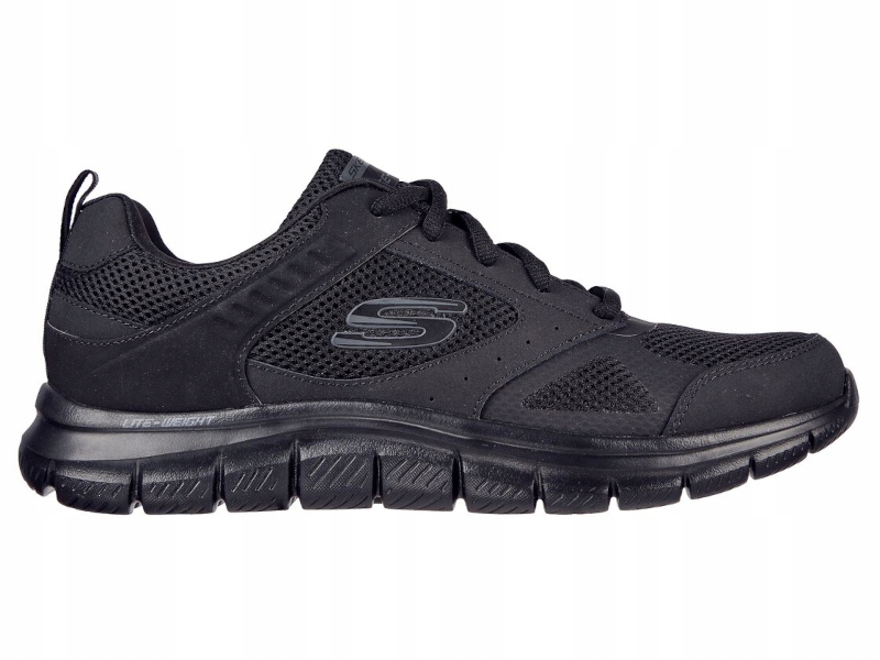 Pánské boty Skechers Track černé 232398-BBK sportovní síťovina lehká 45