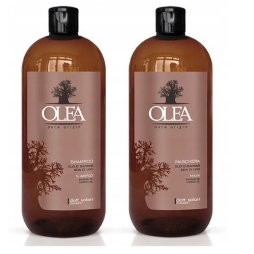 OLEA ZESTAW Z BAOBABEM SZAMPON MASKA 1000ML POMPKI