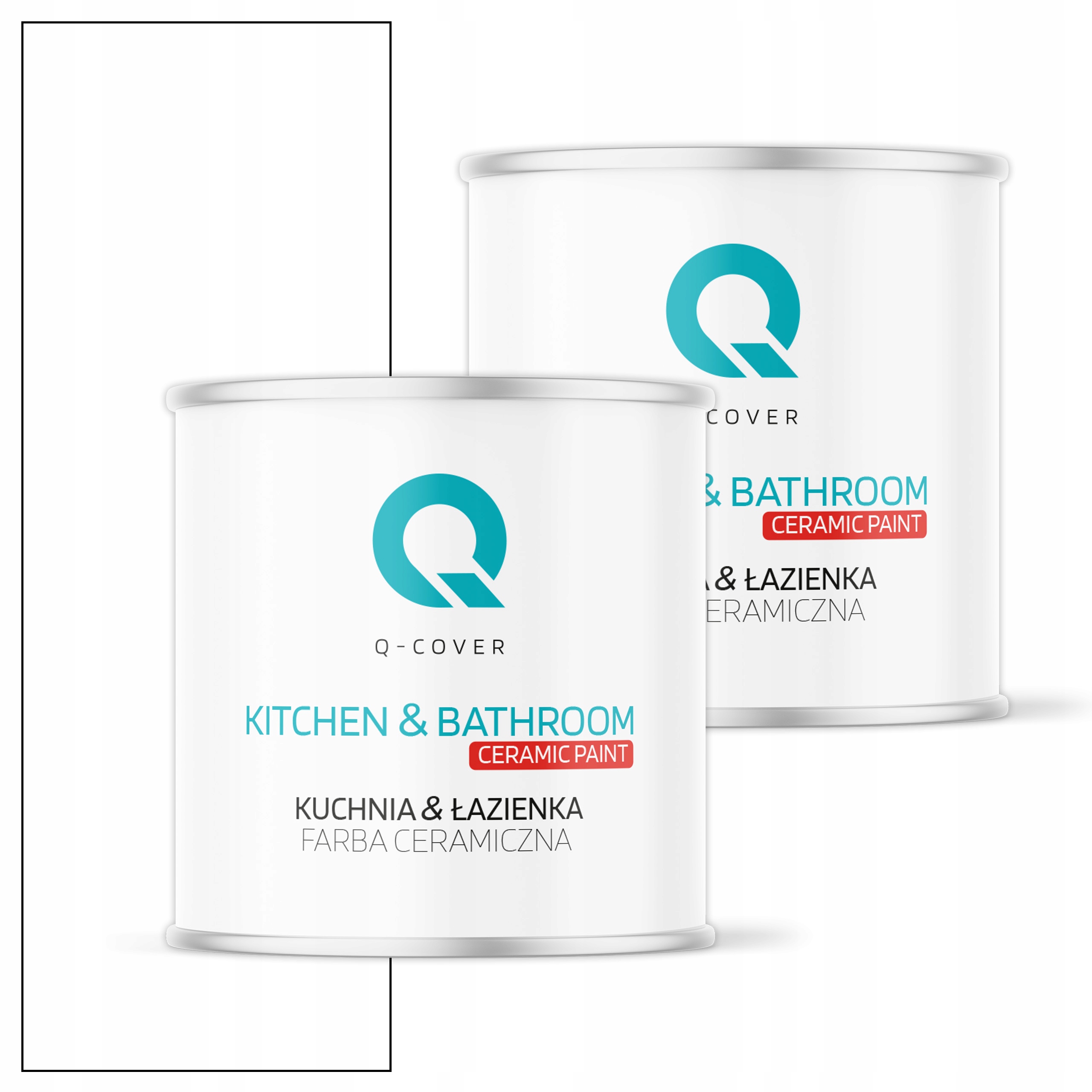 Farba do kuchyne a kúpeľne Umývateľná 2L Hlboká matná farba Snežná biela