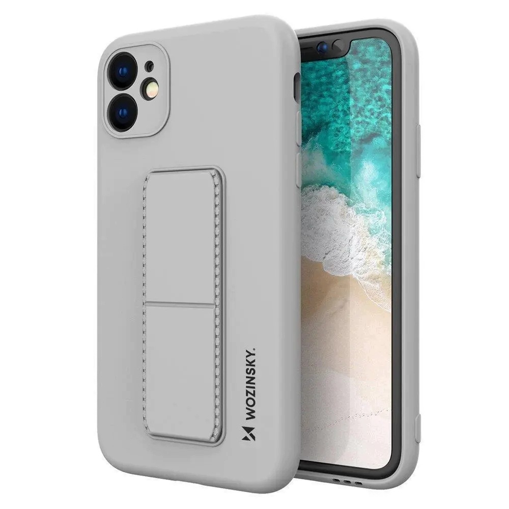 Wozinsky Kickstand Case silikonowe etui z podstawką etui Xiaomi Redmi 10X