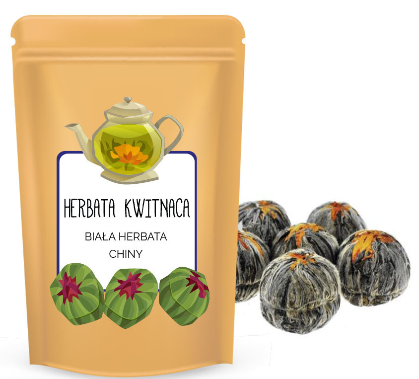 Levně Kvetoucí, Rozkvetoucí čaj s 20 kuličkami a Rabatem!