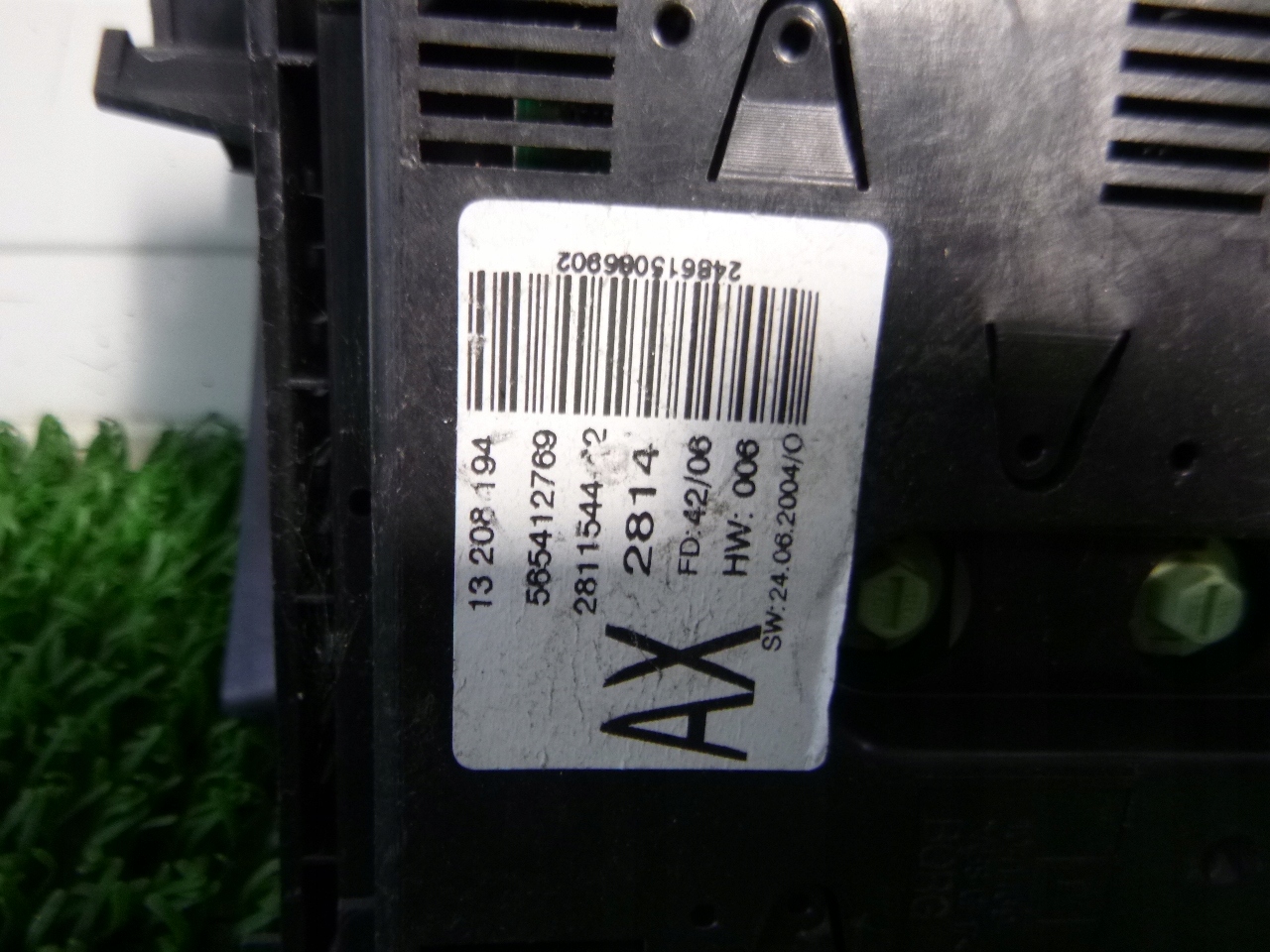 OPEL ZAFIRA B ASTRA H display RADIA 13208194