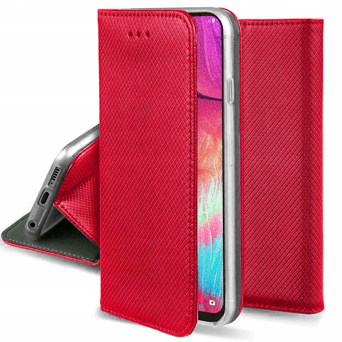 

Etui Flip Skórzane Otwierane do Samsung A14 4G 5G