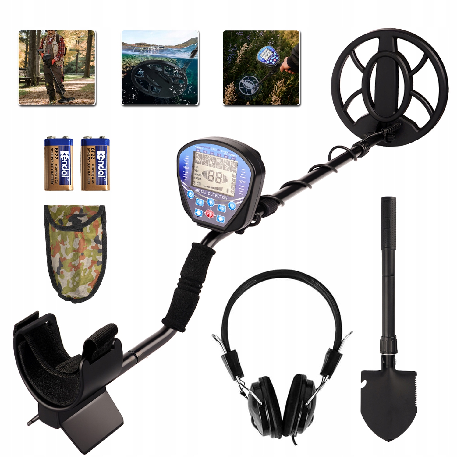 Sada Detektoru Kovů Pro Dospělé I Děti, Profesionální Detektor