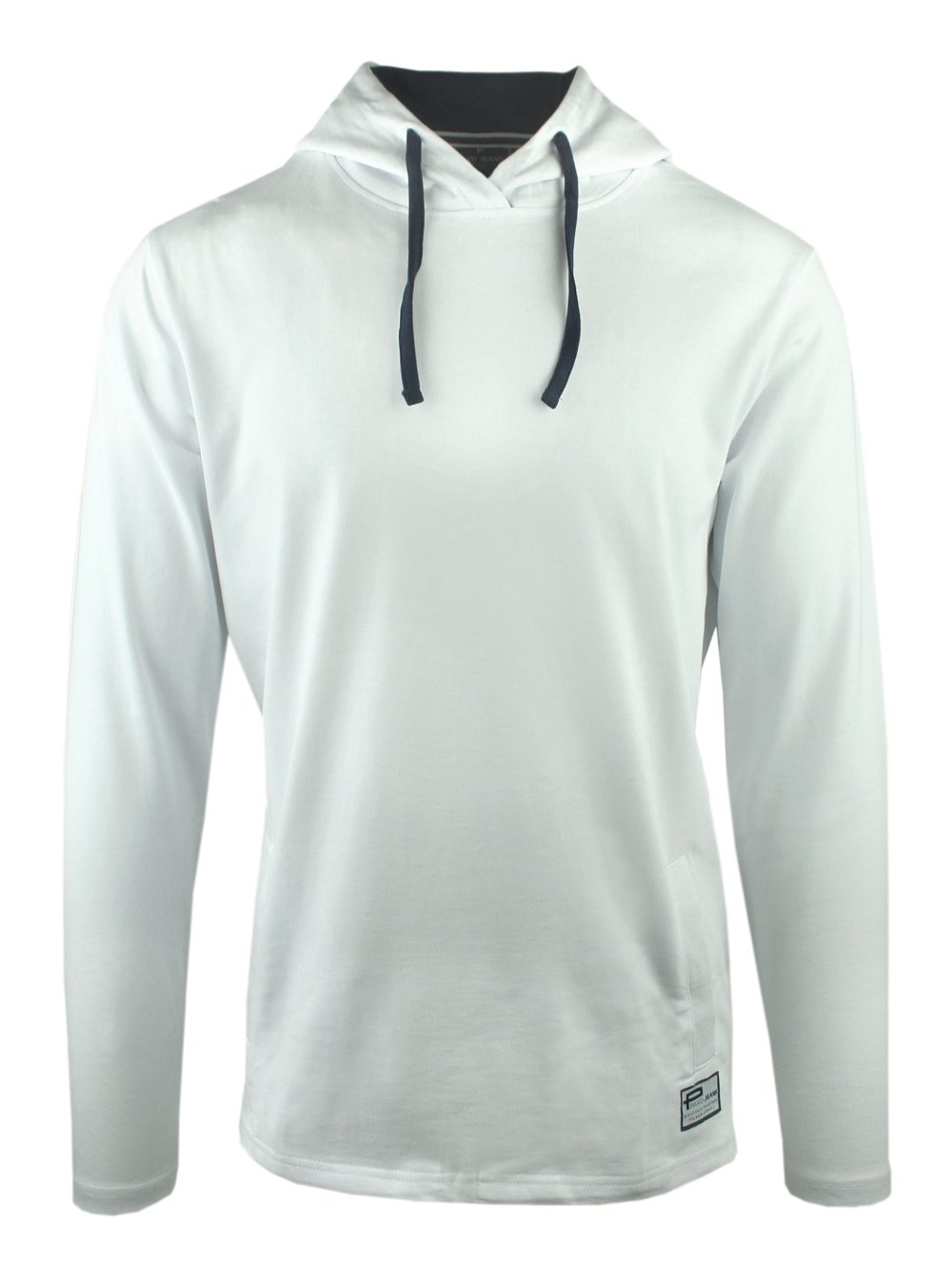 Lehká a tenká mikina s kapucí (Klokanka) – Pako Jeans – bílá – XXL