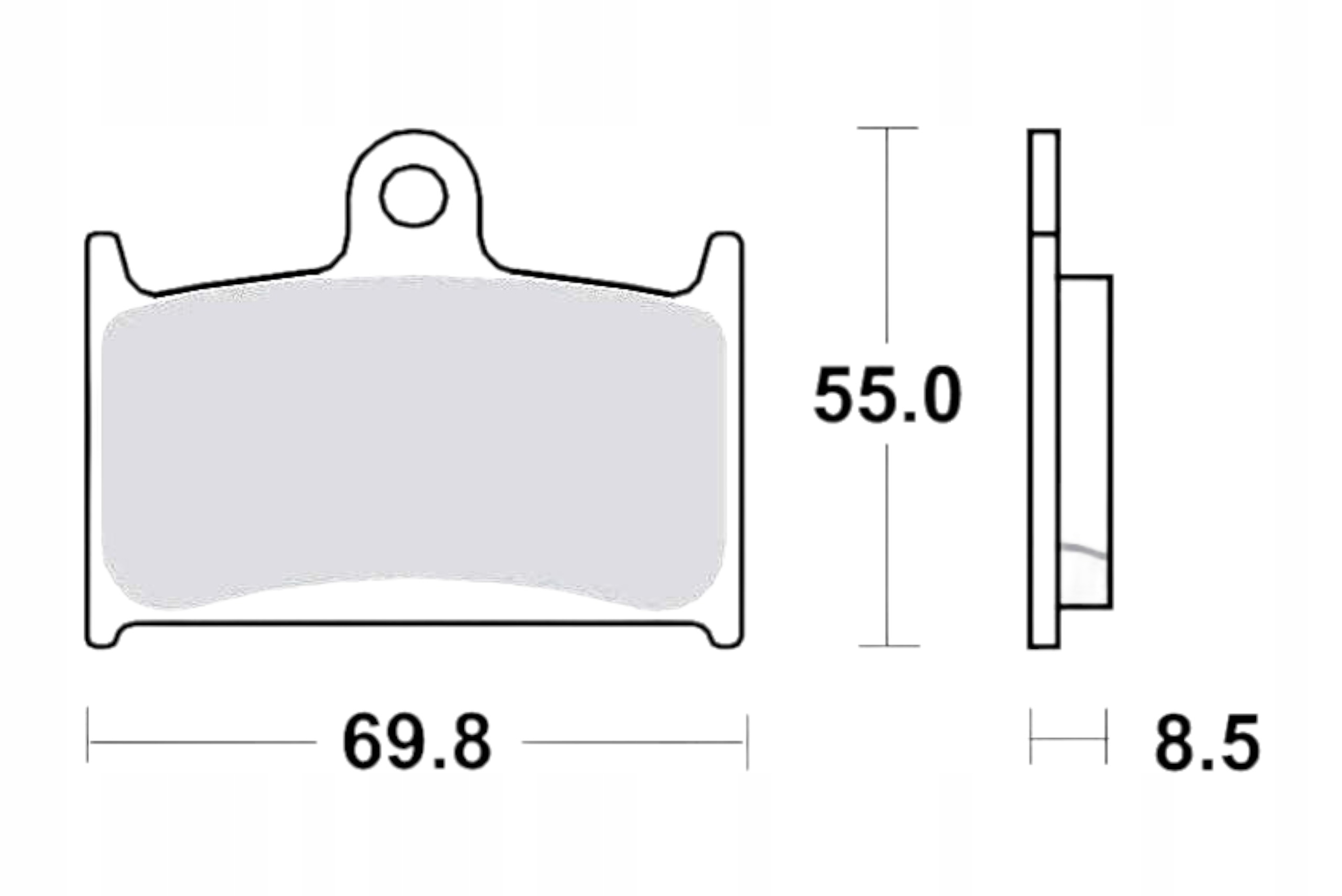 Klocki hamulcowe TRW MCB595TRQ