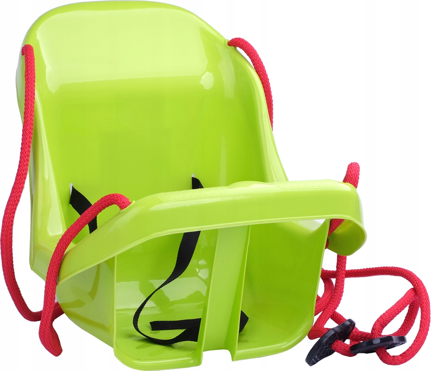 DUŻA HUŚTAWKA KUBEŁKOWA Z PASAMI Atesty 7 Kolorów Wiek dziecka 18 m +