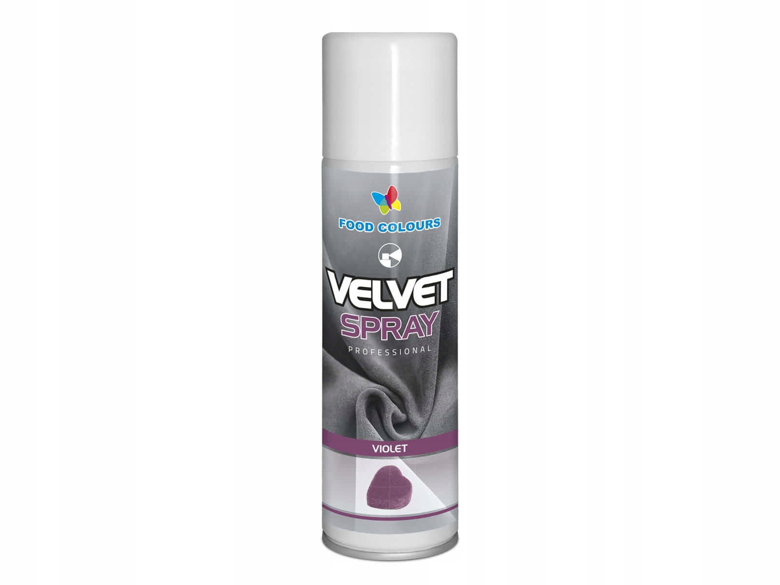 Levně Food Colours Potravinářské barvivo ve spreji Velvet Spray Violet 250 ml