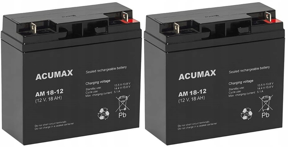 RBC148 RBC 148 #148 ZESTAW AKUMULATORÓW PAKIET BATERII UPS APC 2x AM 18-12