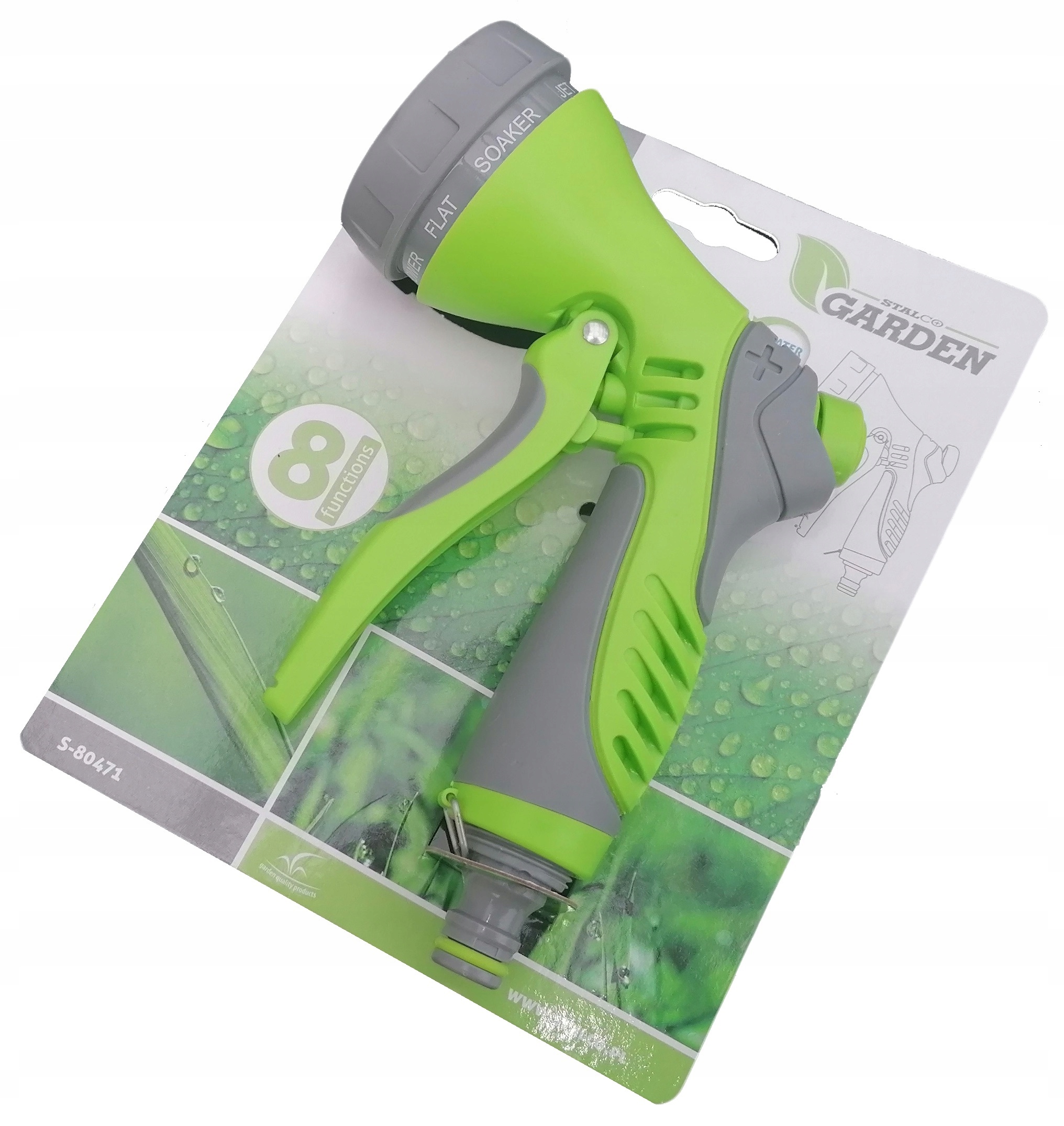 Zraszacz wahadłowy + Zraszacz ogrodowy pistoletowy Stan opakowania oryginalne