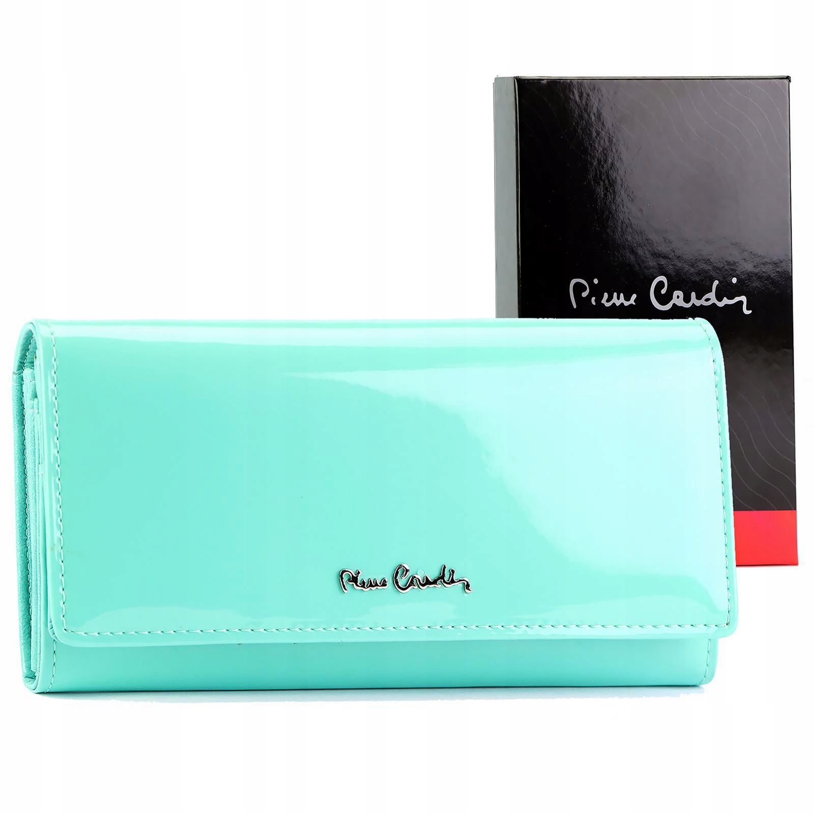Originální Dámská Kožená Peněženka S Patentkou Pierre Cardin