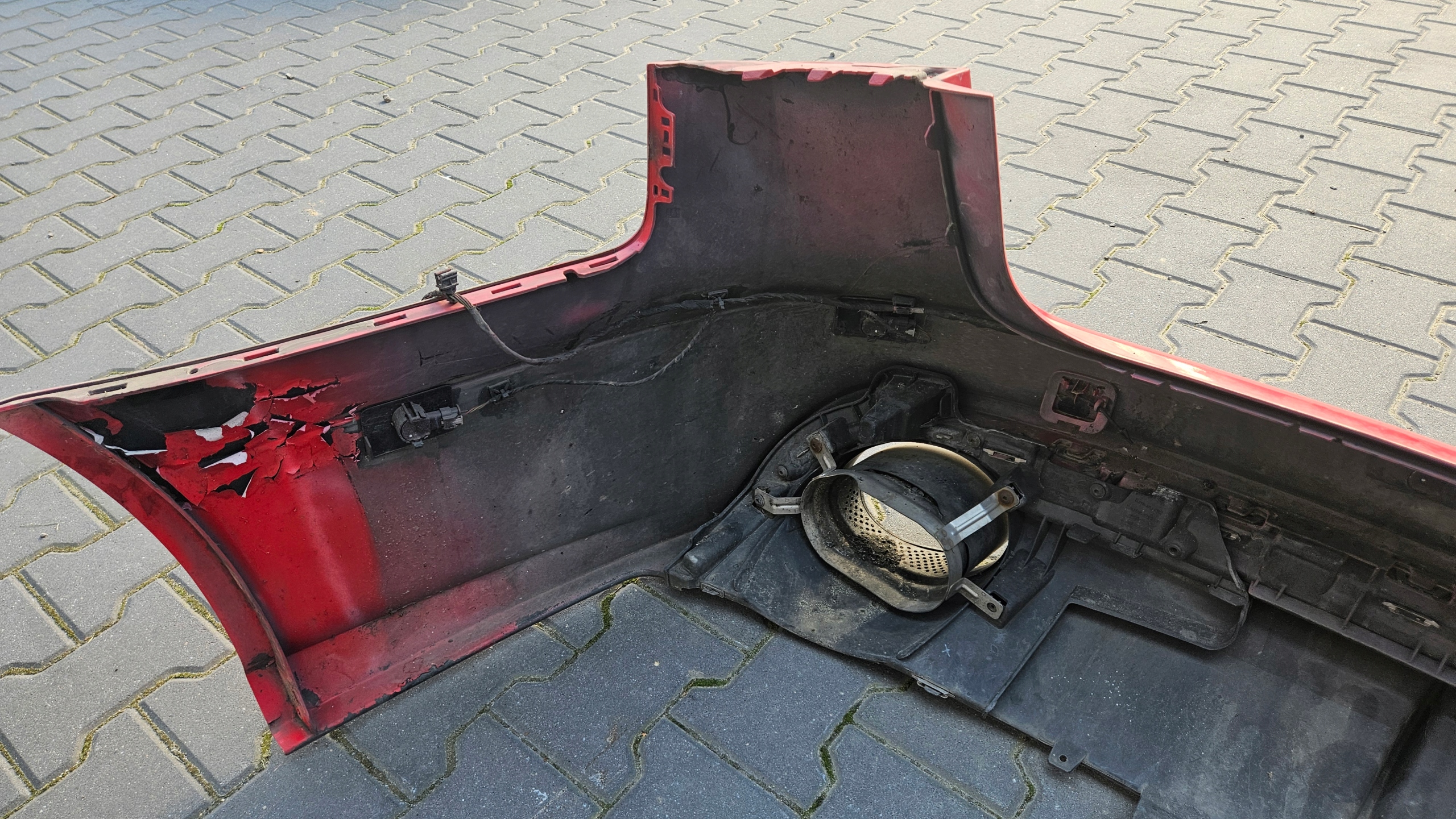 AUDI RS6 C7 4G bumper rear part 6xPDC LIFT LZ3M