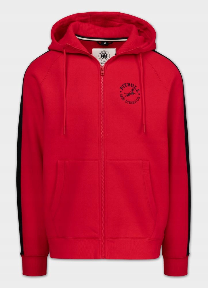 Pánská Rozepínací Mikina s kapucí Pitbull San Diego Ca Tlustá Teplá