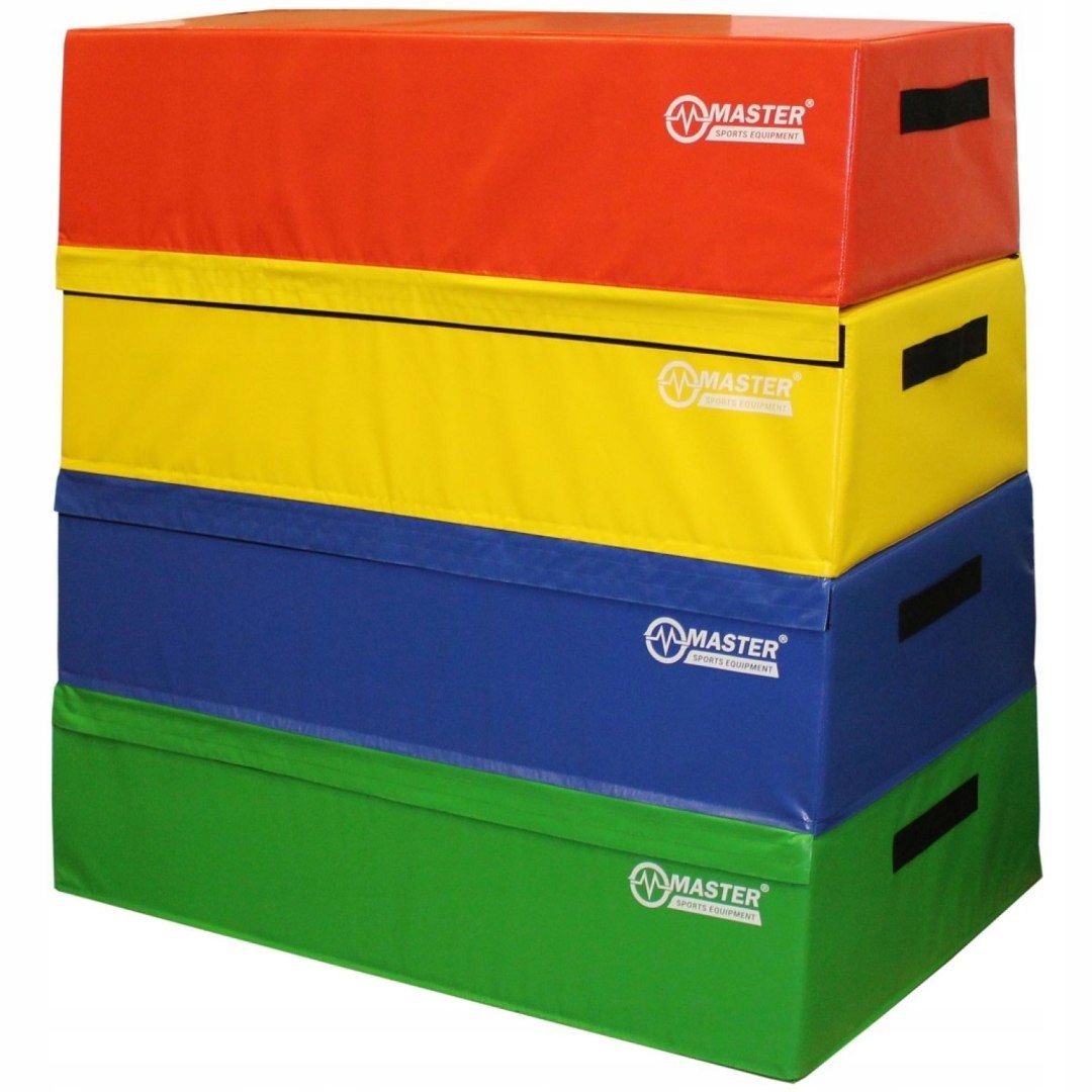 Skrzynia Plyometryczna Zestaw 4w1 Jump Box Podest Master 120 cm